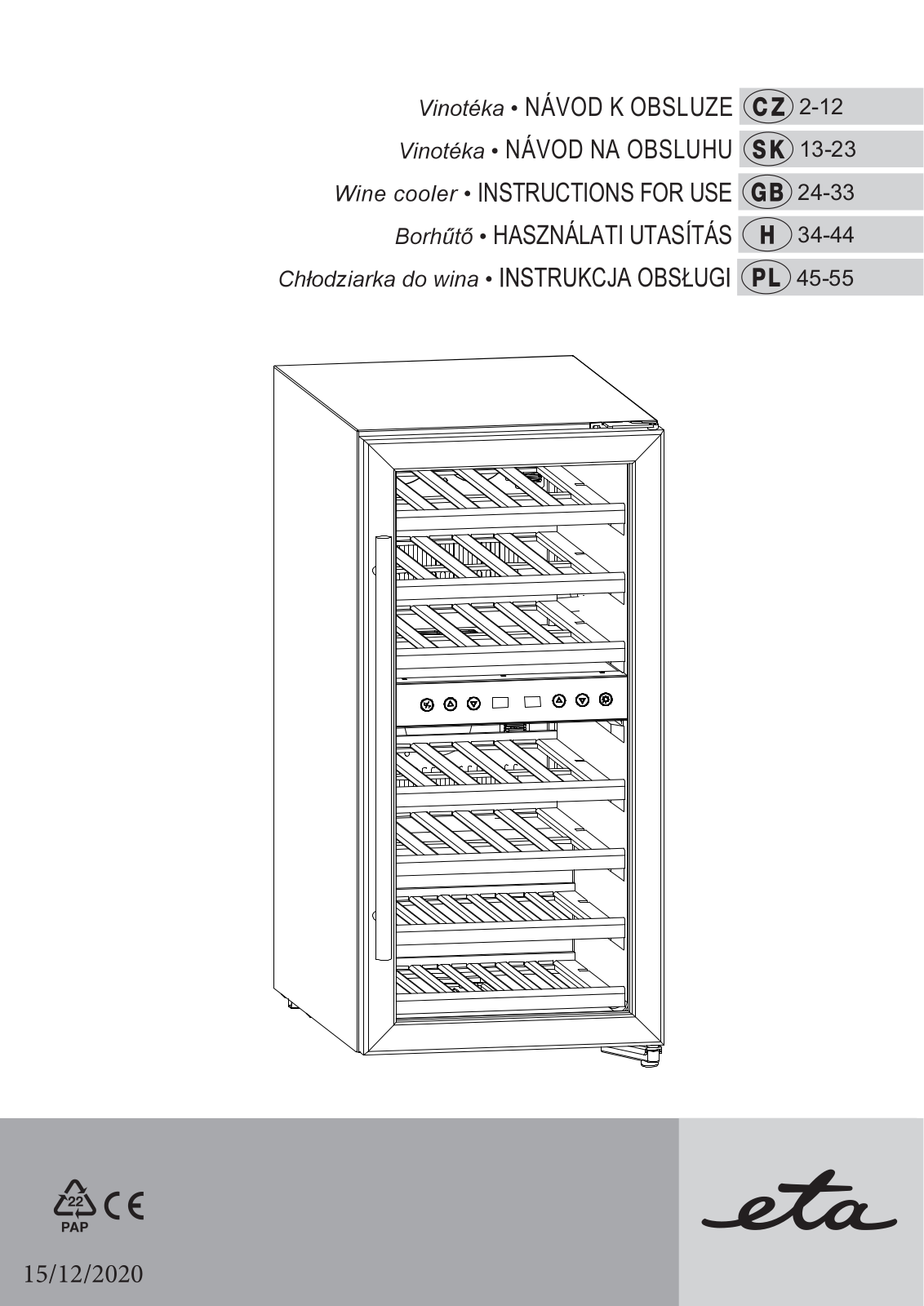 ETA 953390010F User guide - ManualMachine.com