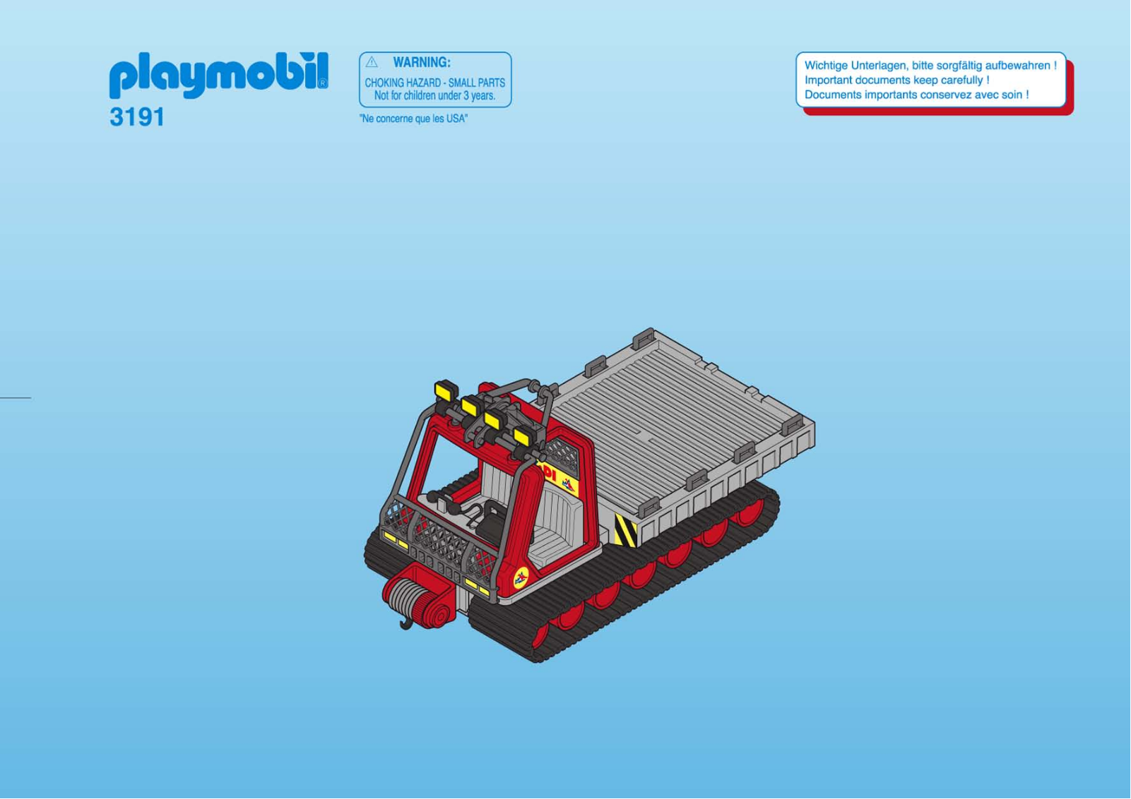 Playmobil 3191 Instructions