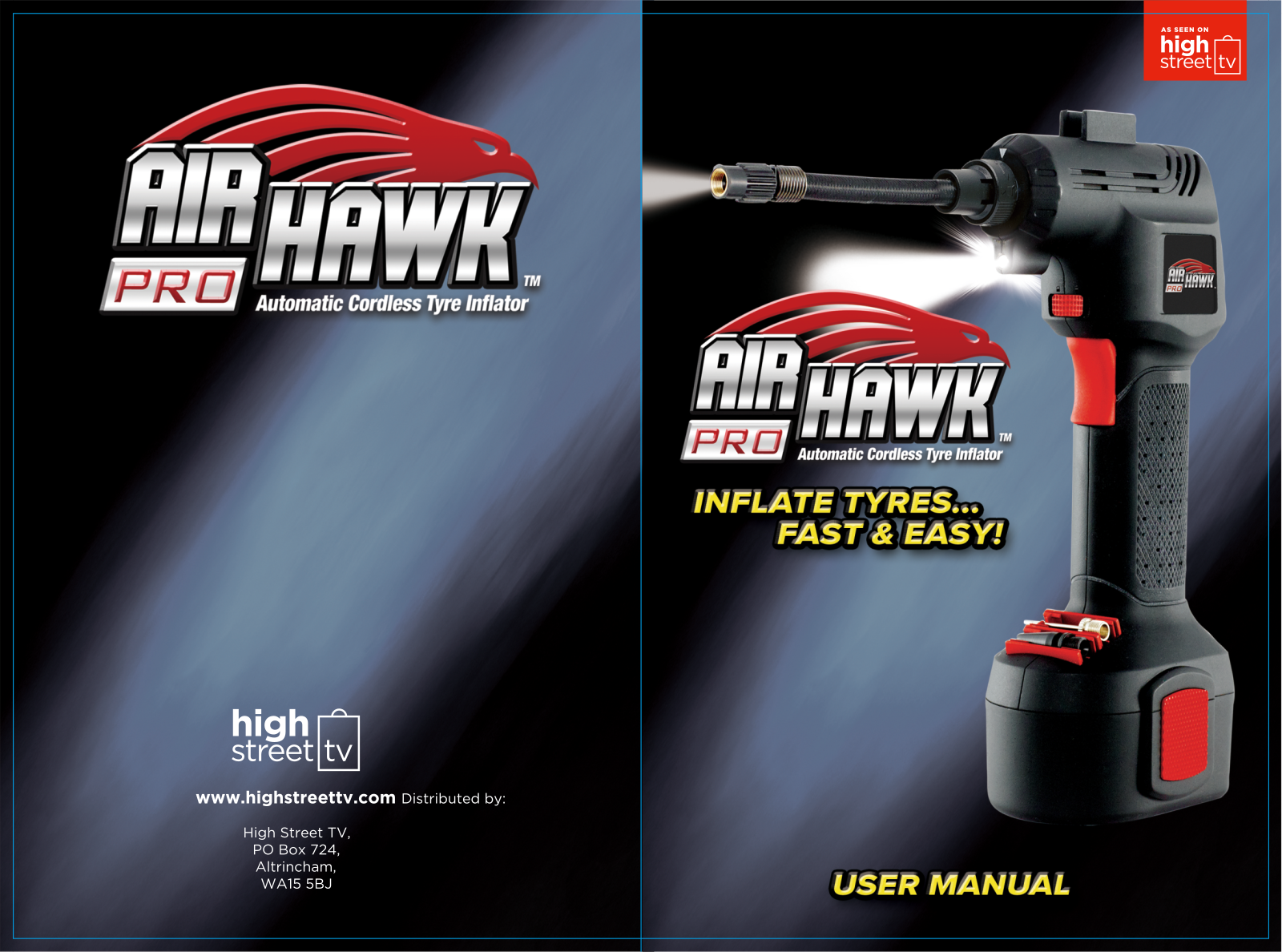air hawk AIRHU Instruction manual