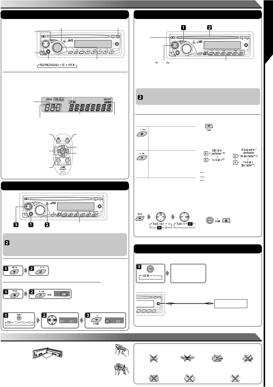 JVC GET0697-001A, KD-S17 User Manual