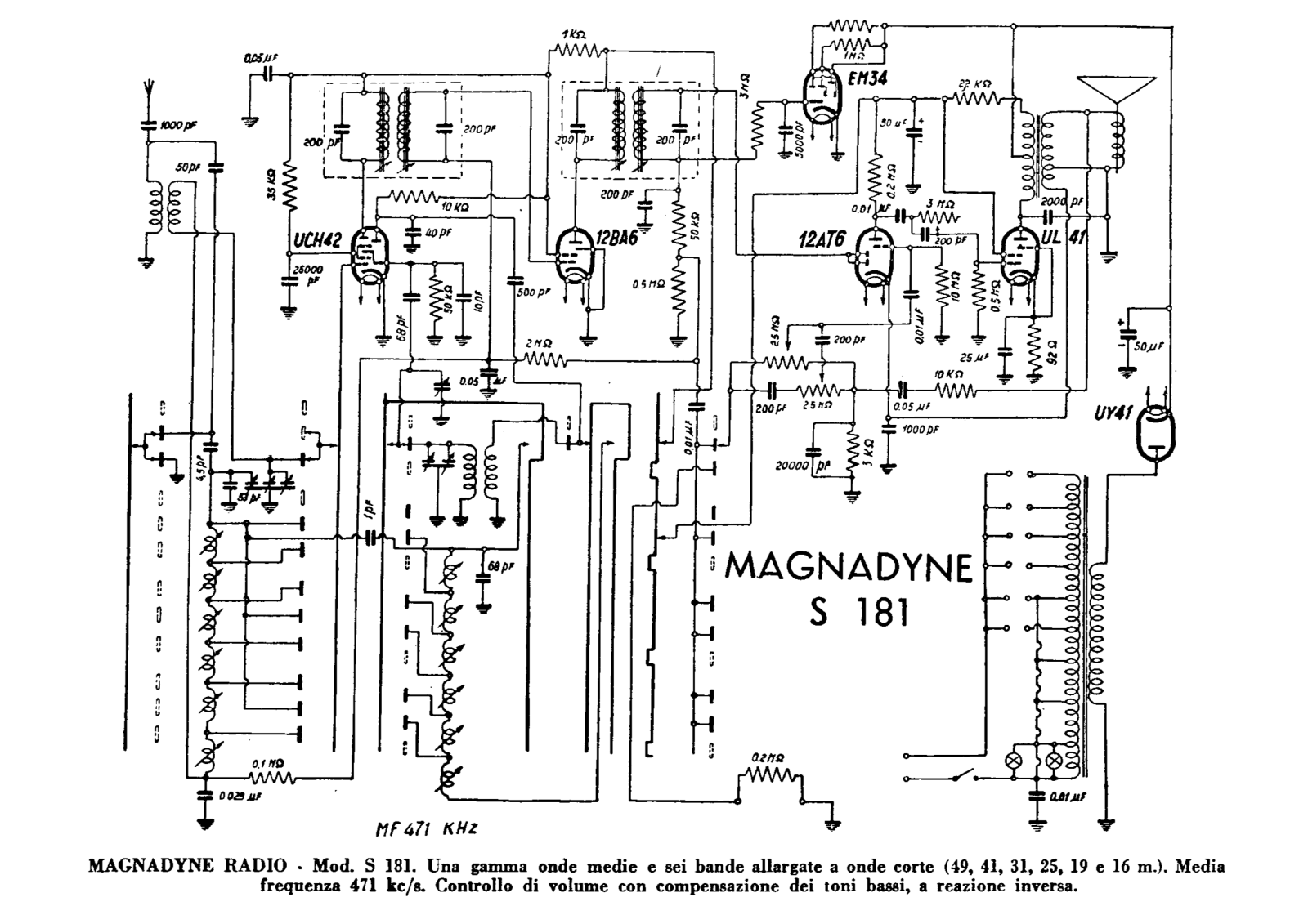 Magnadyne s181 schematic - ManualMachine.com