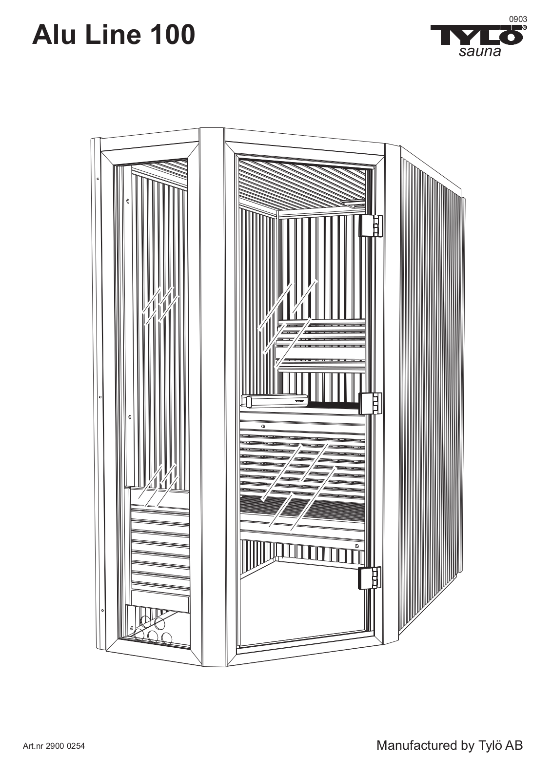 Tylö Alu Line 100 User Manual