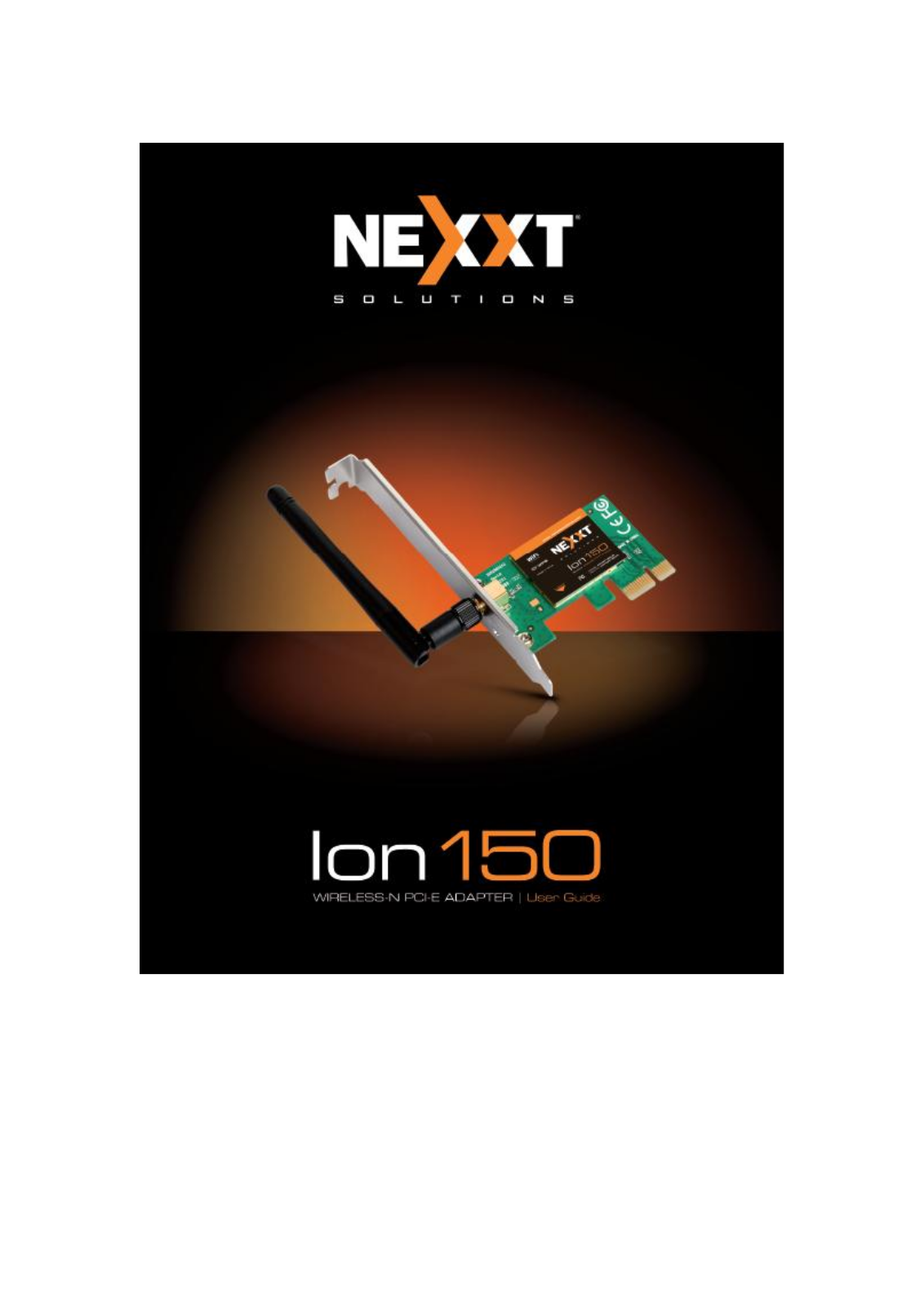 NEXXT SOLUTIONS ION150V2 Users Manual