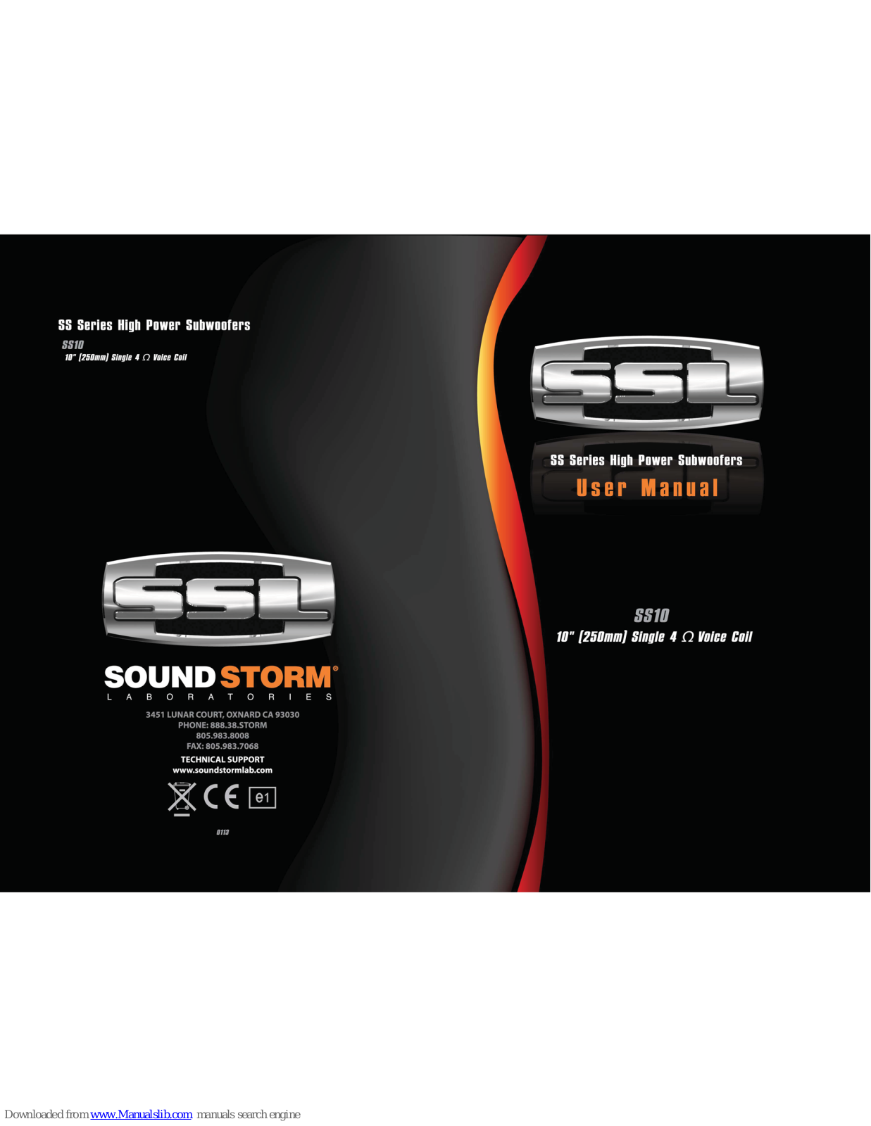 Ssl SS10 User Manual - ManualMachine.com