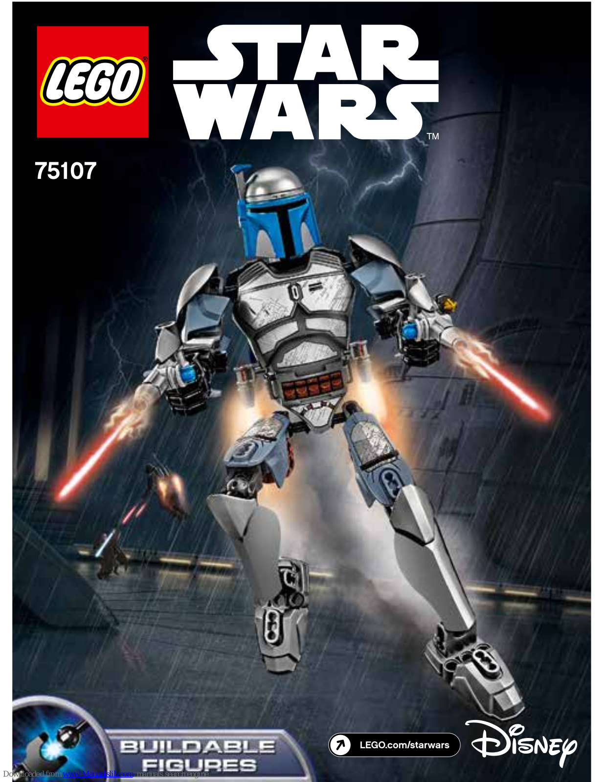 LEGO STAR WARS 75107 Assembly Manual