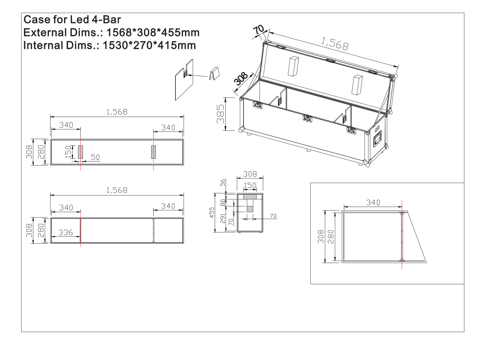 Jbsystems LED 4-BAR User Manual