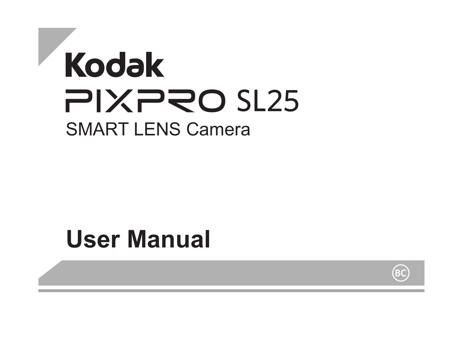 Kodak SL25 User Manual