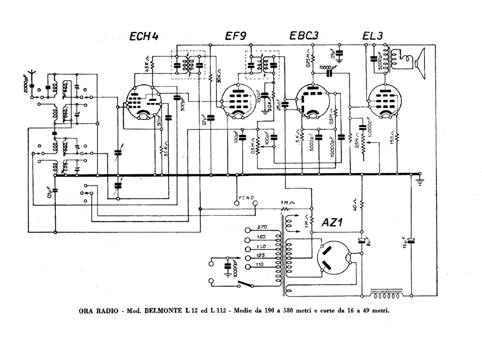 ORA belmonte l12, belmonte  l112 schematic - ManualMachine.com