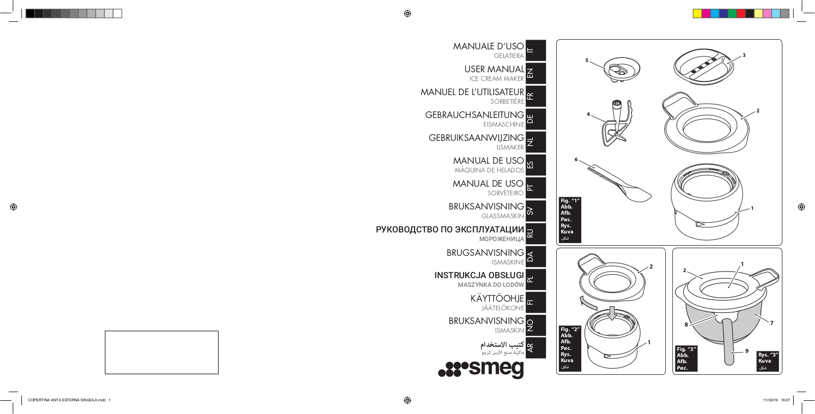 Smeg SMIC01 User manual