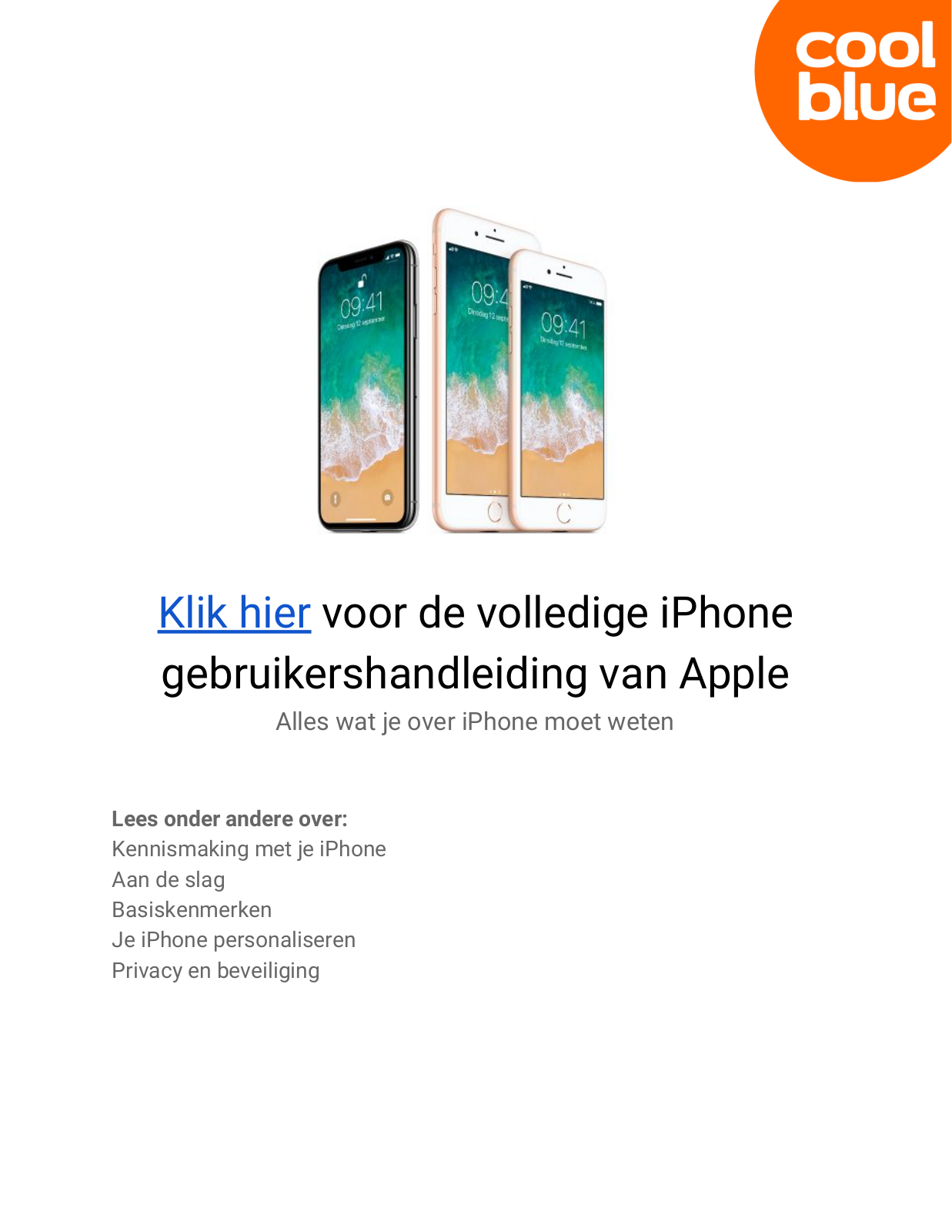 Apple iPhone 6s 32GB Space Gray, iPhone 7 Plus 32 GB Zwart, iPhone 7 32GB Rose Gold, iPhone 8 64GB Space Gray, iPhone 8 Plus 64GB Zilver User manual