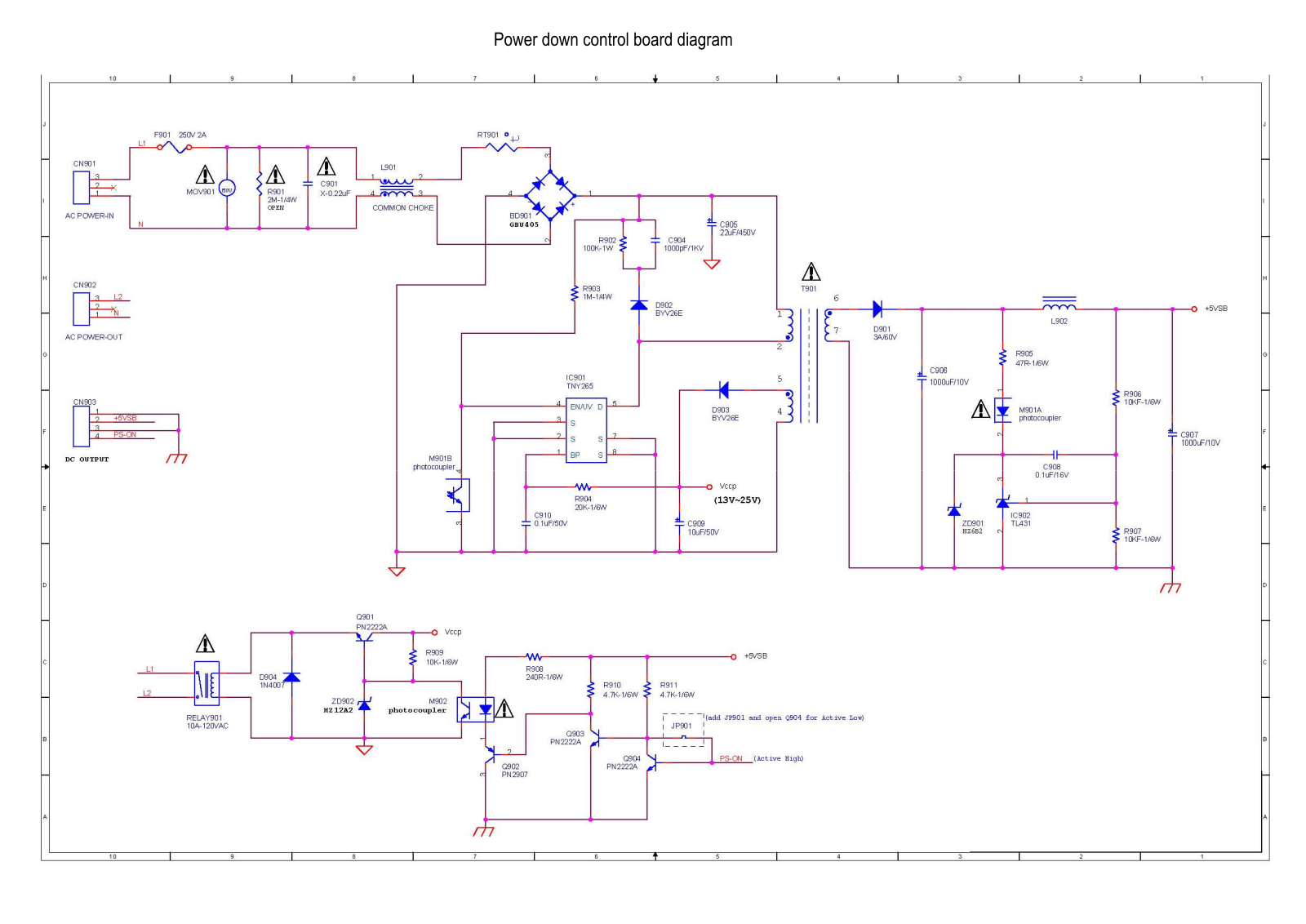 OEM 715K2085 schematic