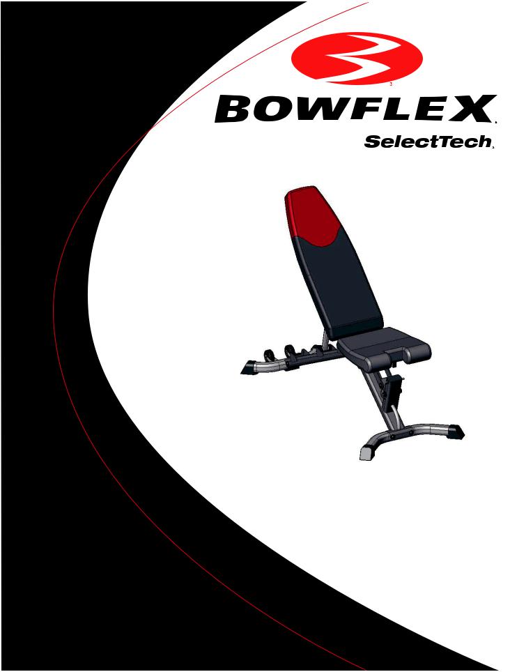 Bowflex 3.1 Bench User Manual