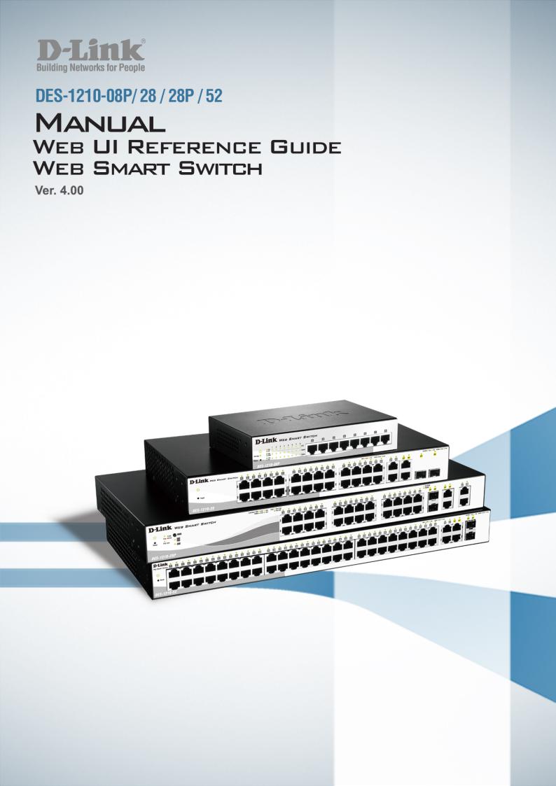 D-Link DES-1210-08P, DES-1210-28, DES-1210-28P Service Manual