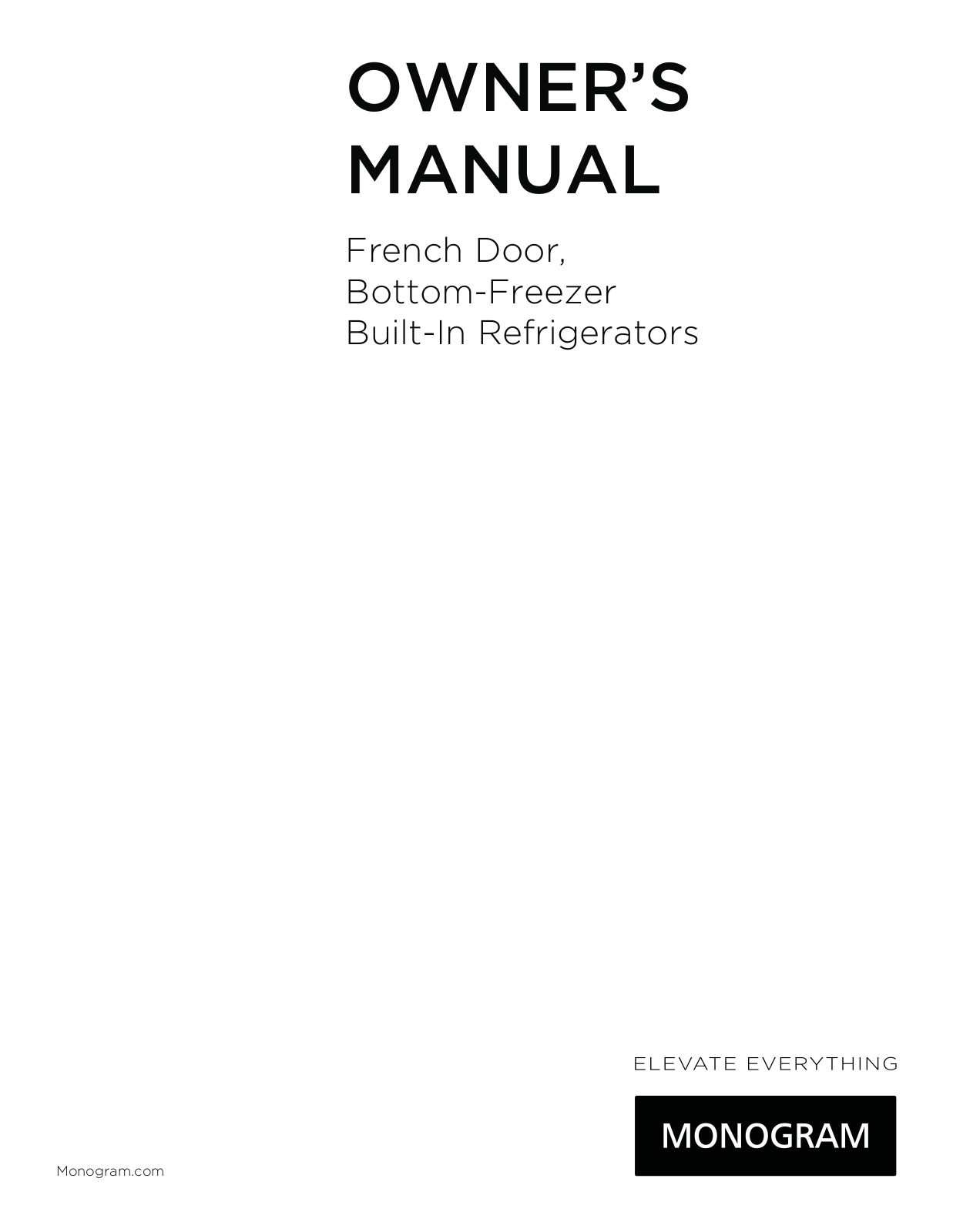 Monogram Appliances ZIP360NH User Manual - ManualMachine.com