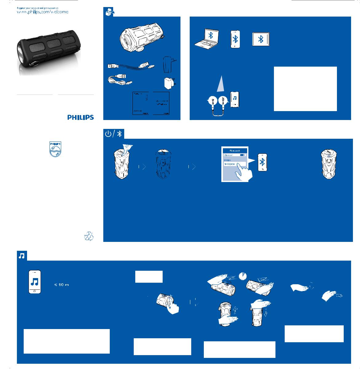 Philips SB7260, SB7200, SB7210, SB7230, SB7240 User Manual