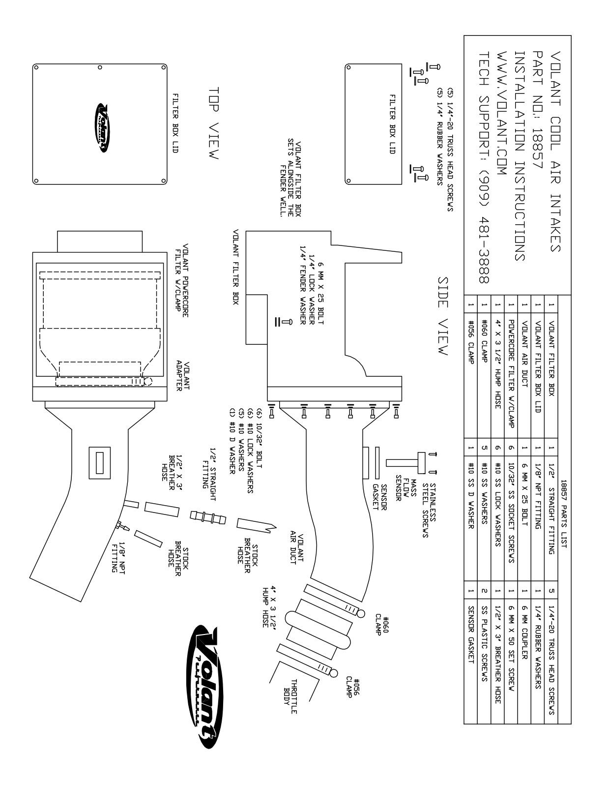 Volant Tundra 18857 User Manual