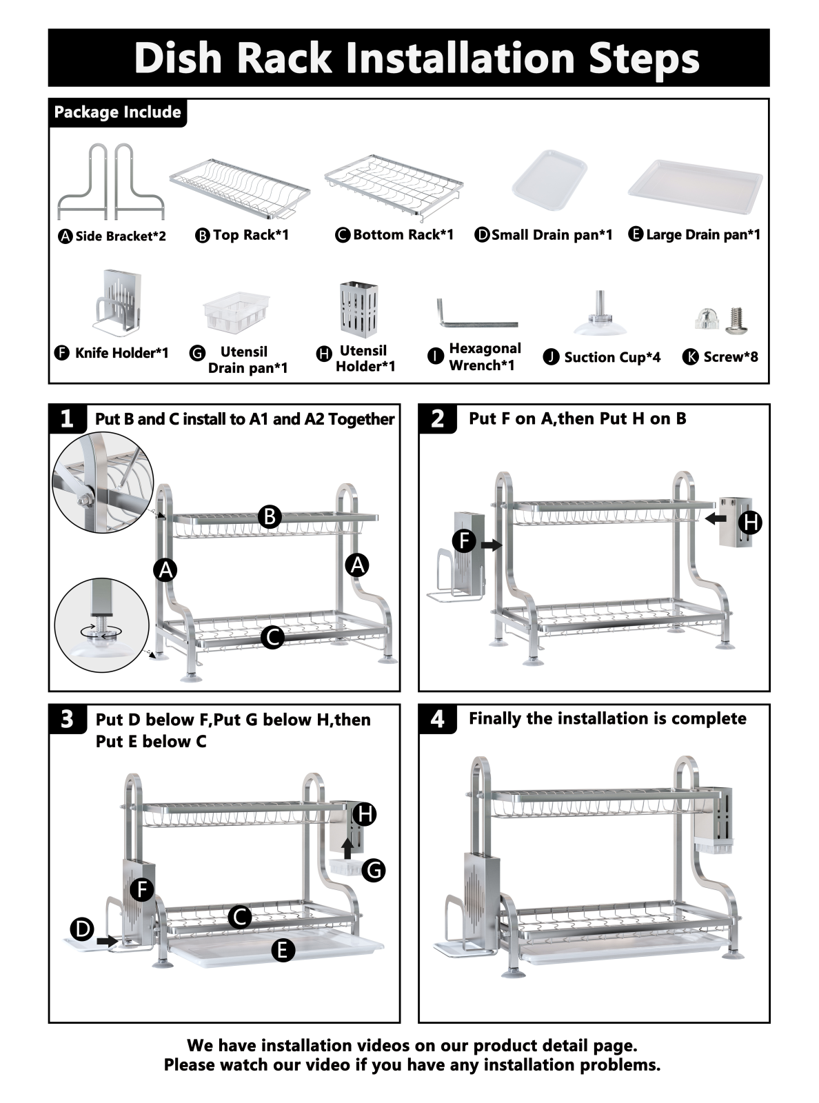 boosiny AOSI1010 B-988B-installation instruction