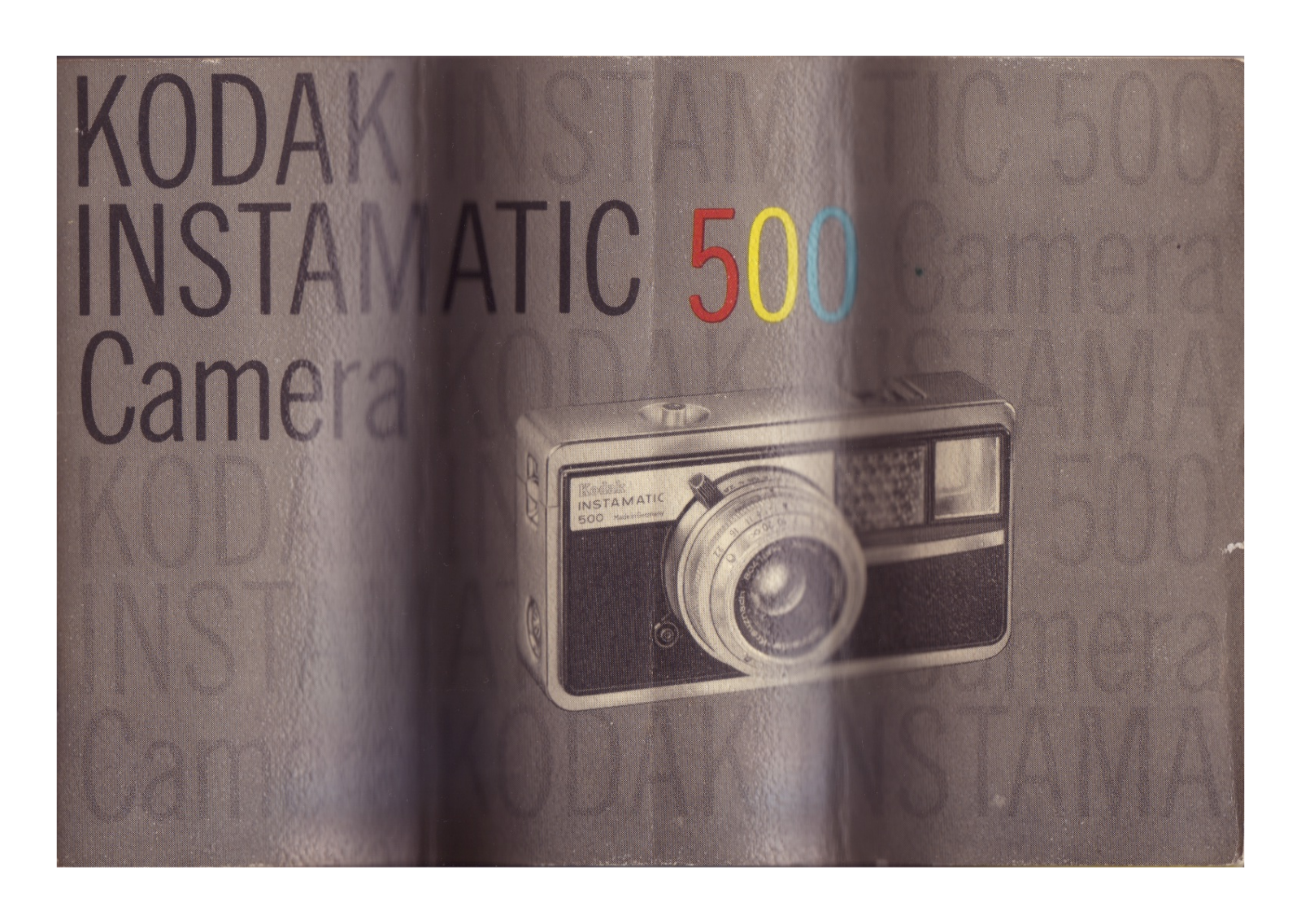 Kodak INSTAMATIC 500 User Manual