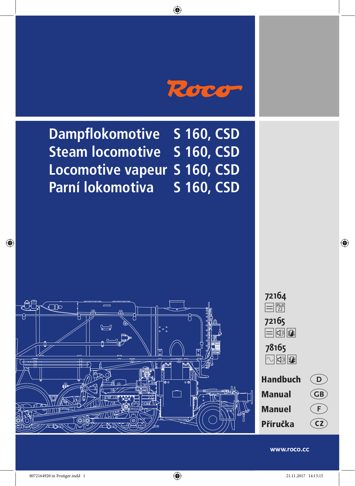 roco S 160, CSD User Manual - ManualMachine.com