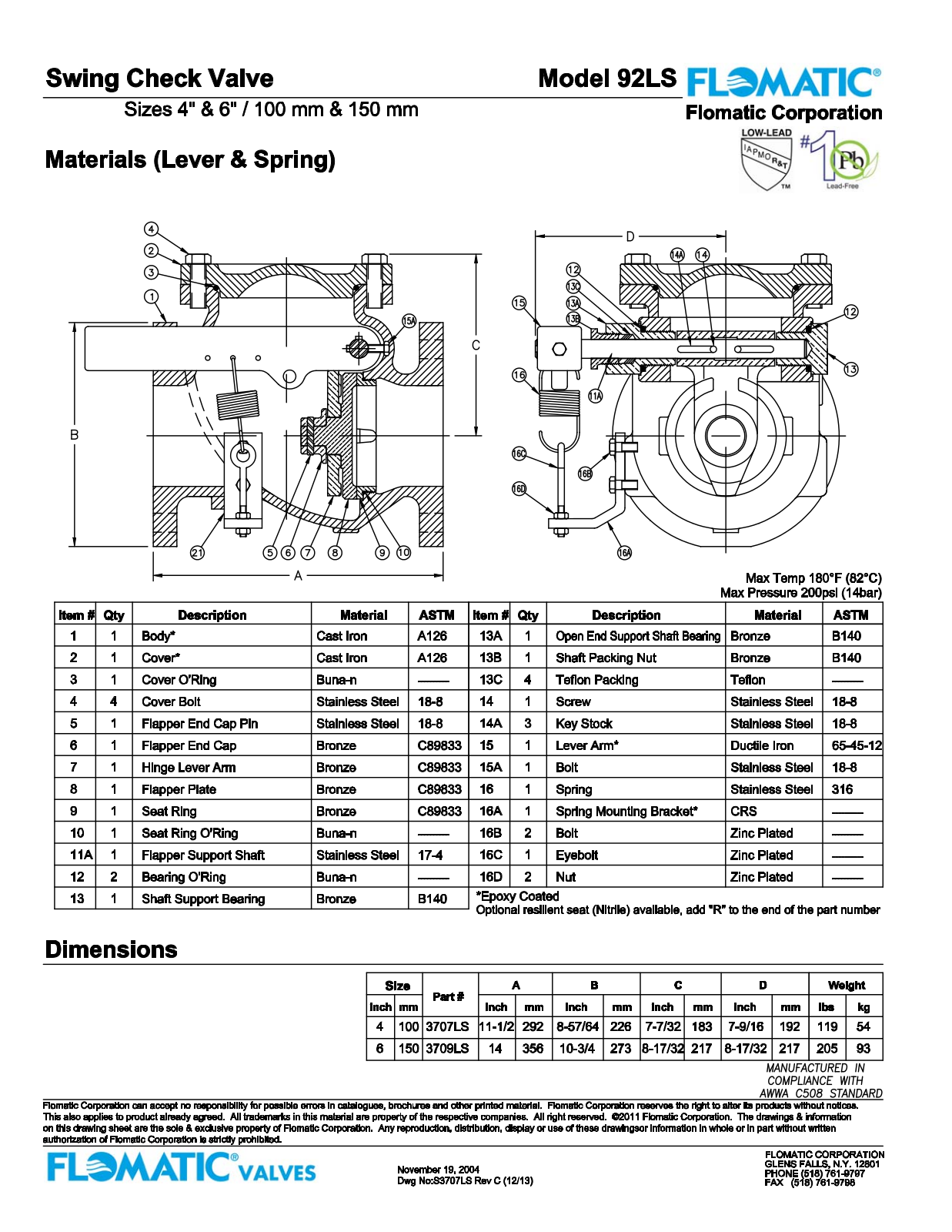 Flomatic 92LS Shematics