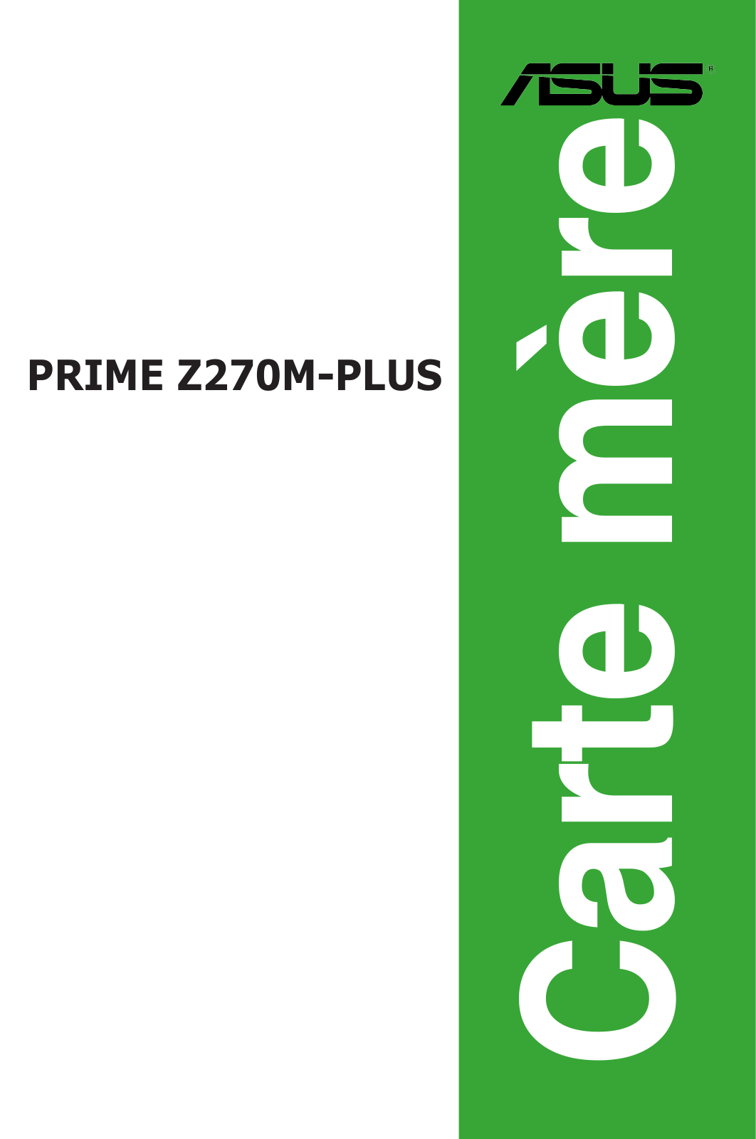 Asus PRIME Z270M-PLUS/BR User’s Manual