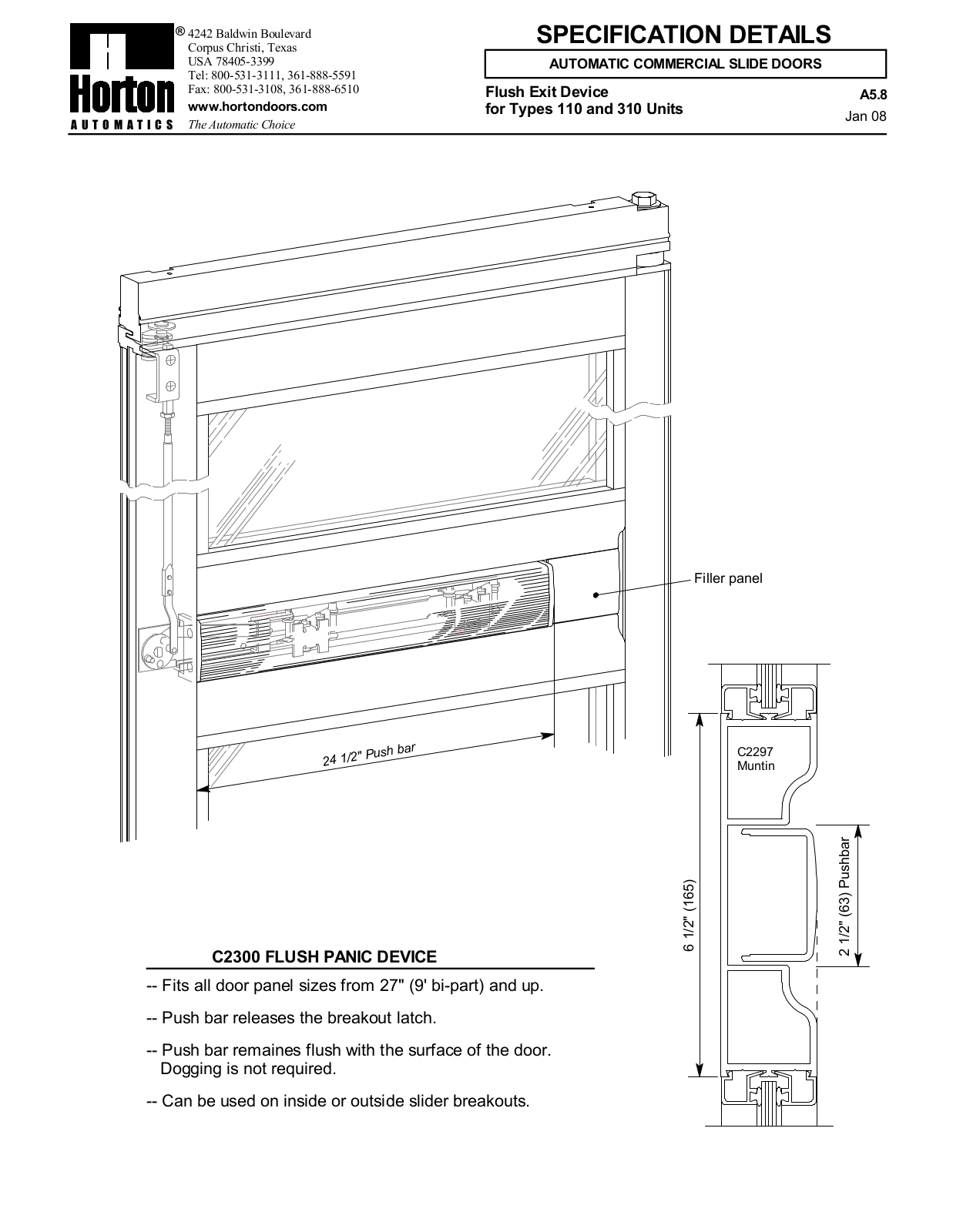 Horton C2300 User Manual