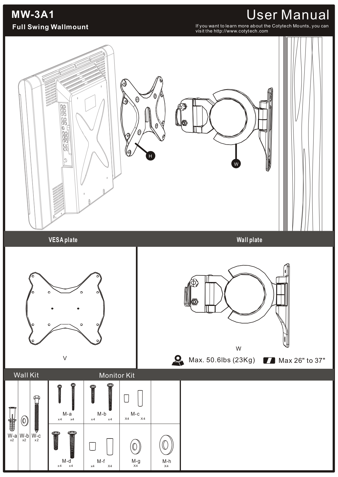 Cotytech MW-3A1 User Manual - ManualMachine.com