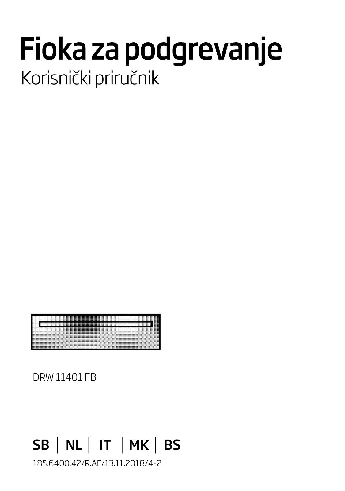 Beko DRW11401FB User manual