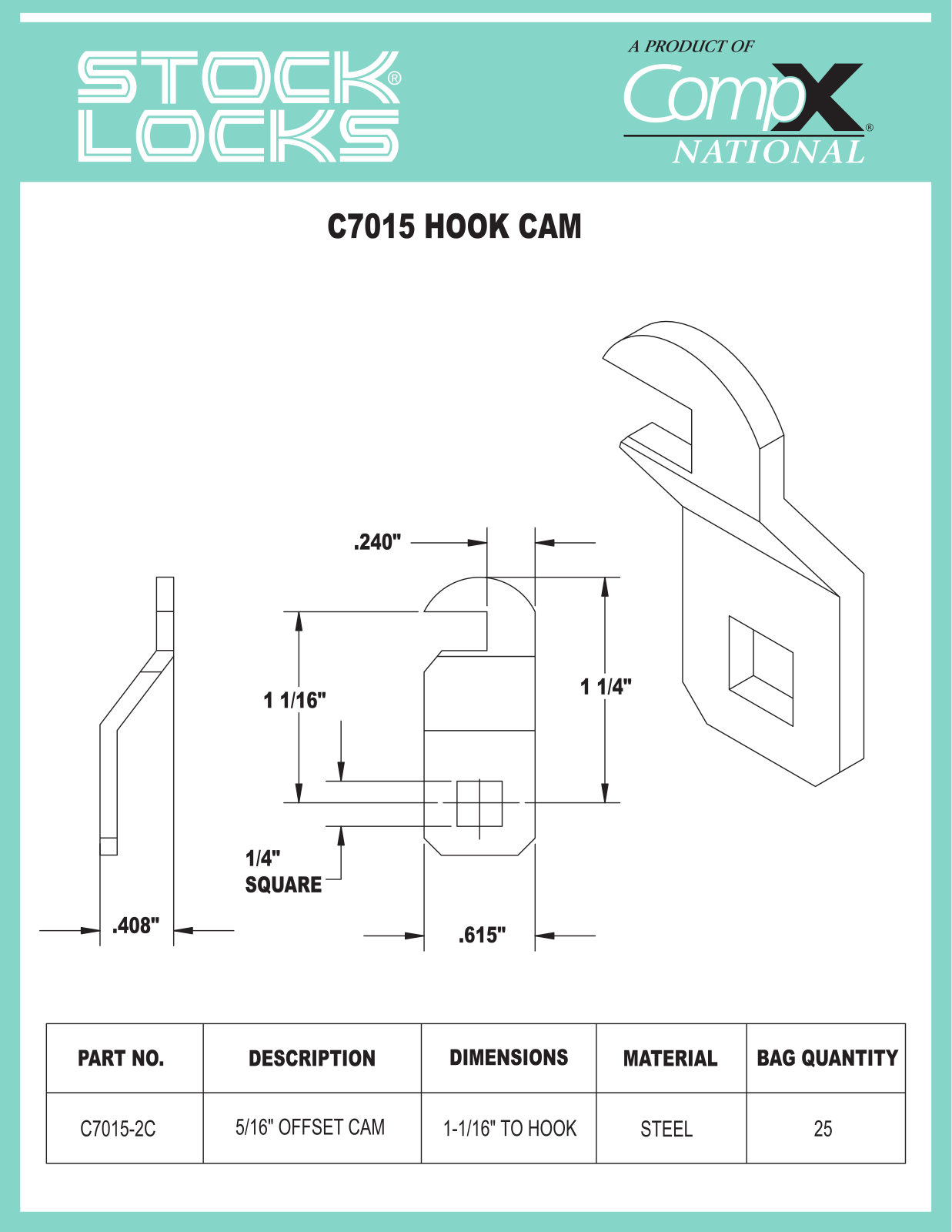 Compx C7015 User Manual