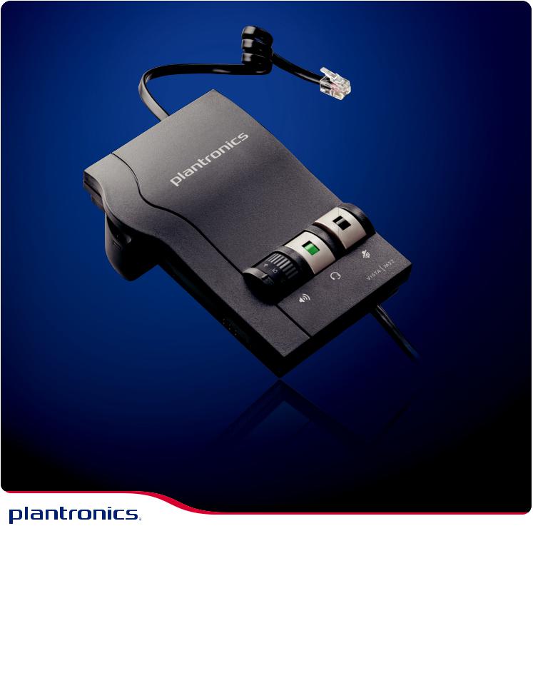 Plantronics Vista M22 User Manual