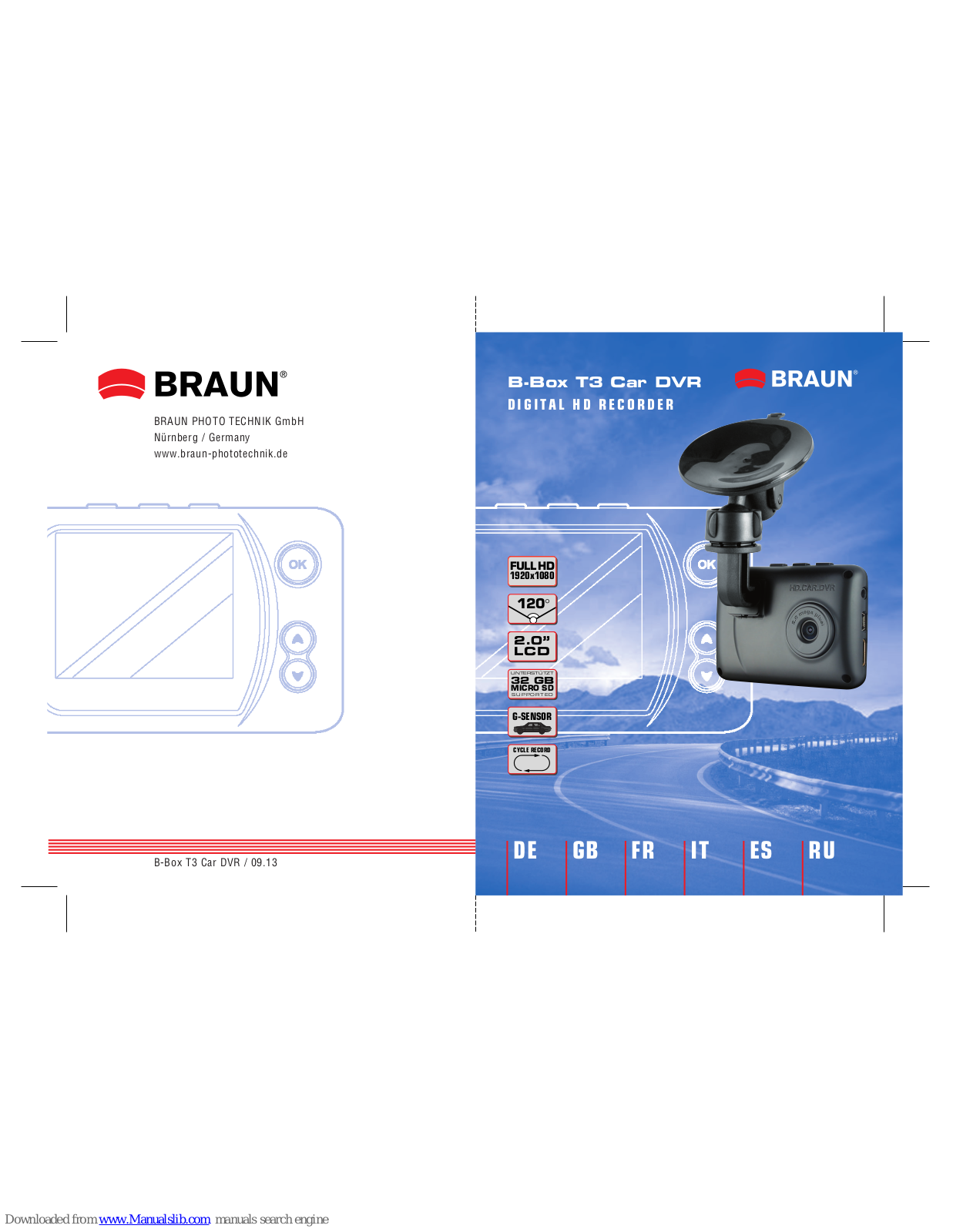 Braun B-Box T3 User Manual