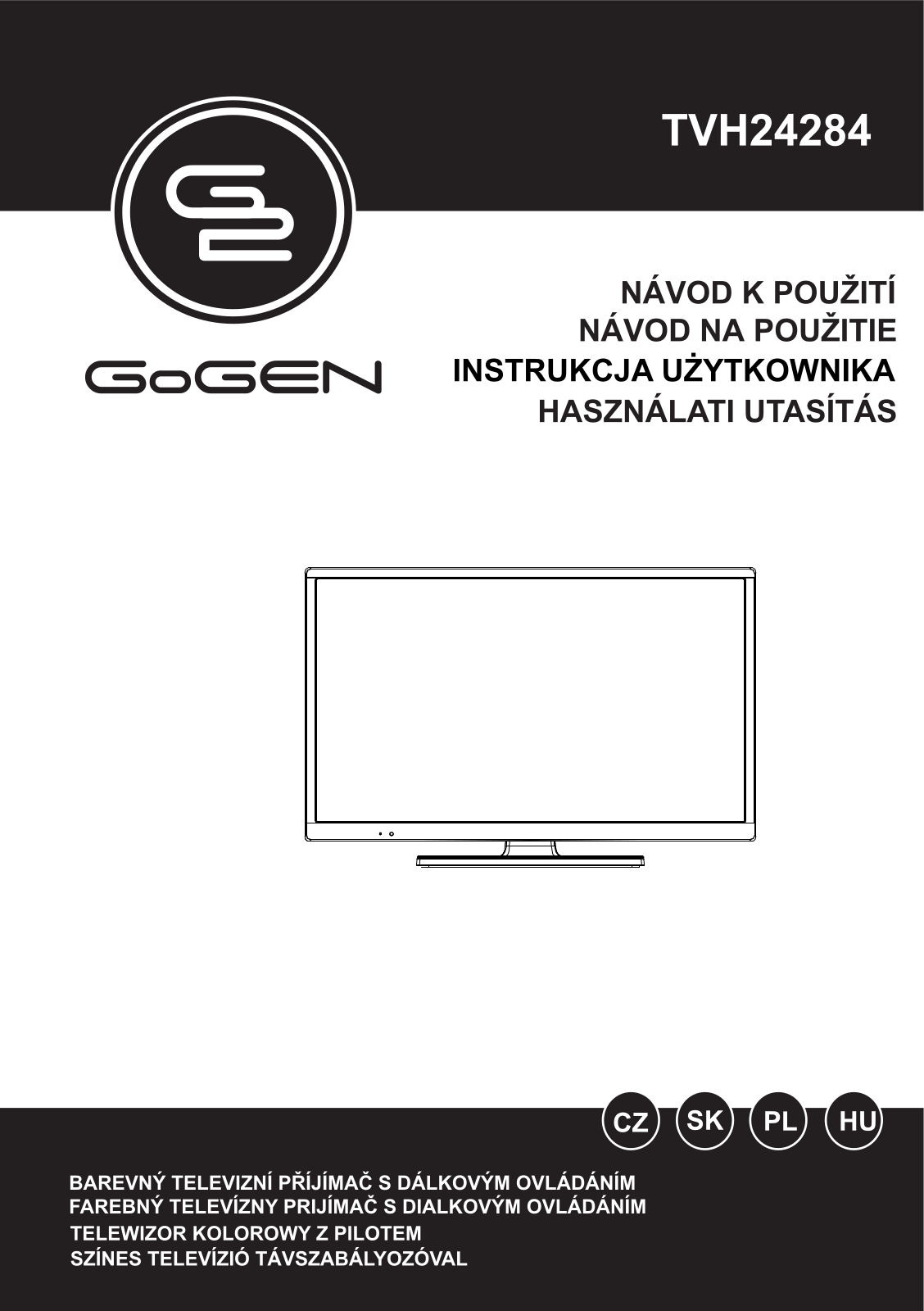 GoGen TVH 24284 User Manual