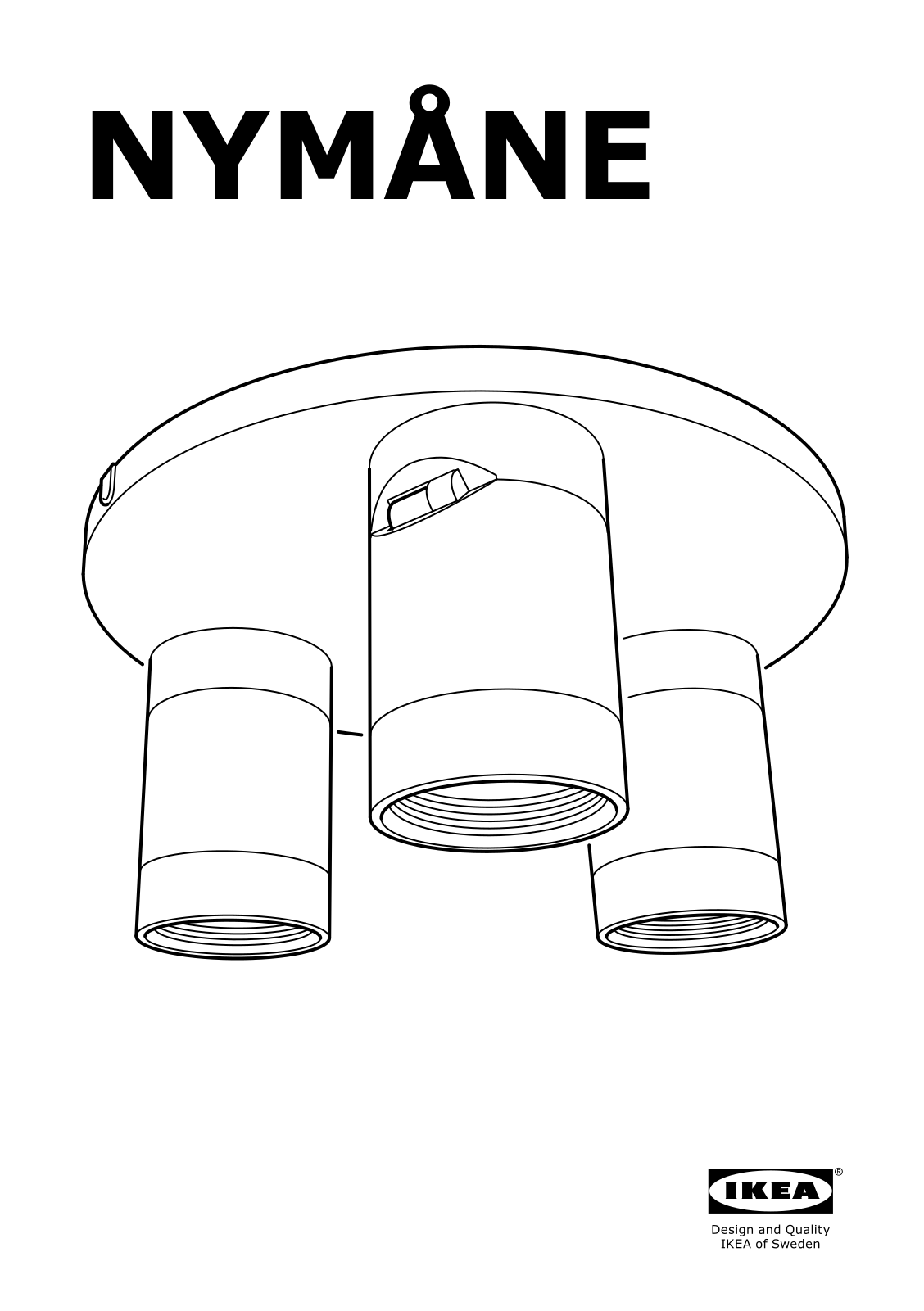 IKEA NYMANE User Manual