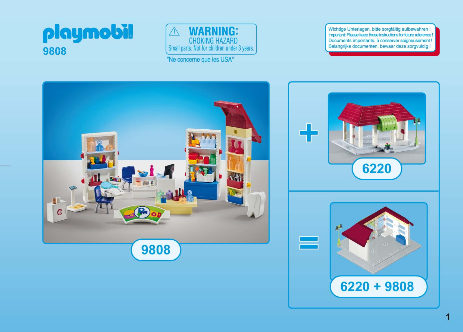 playmobil 9808 Instructions