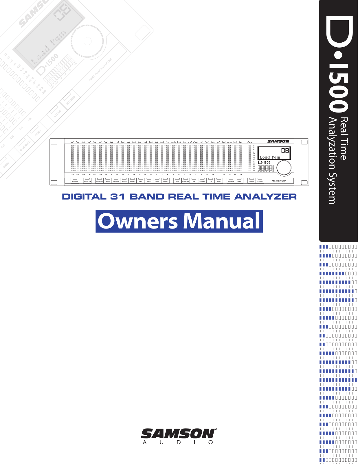 SAMSON D-1500 User Guide