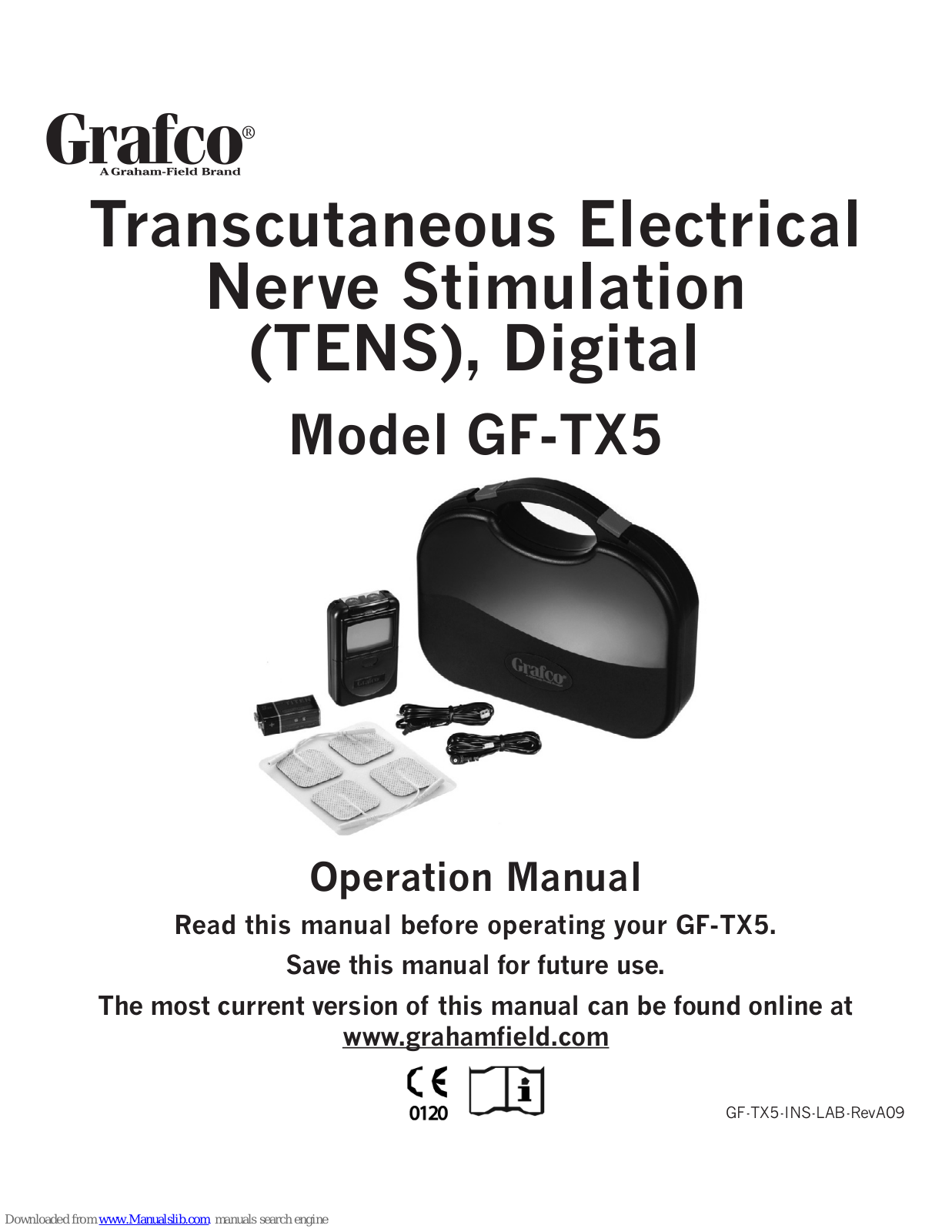 Grafco GF-TX5 Operation Manual