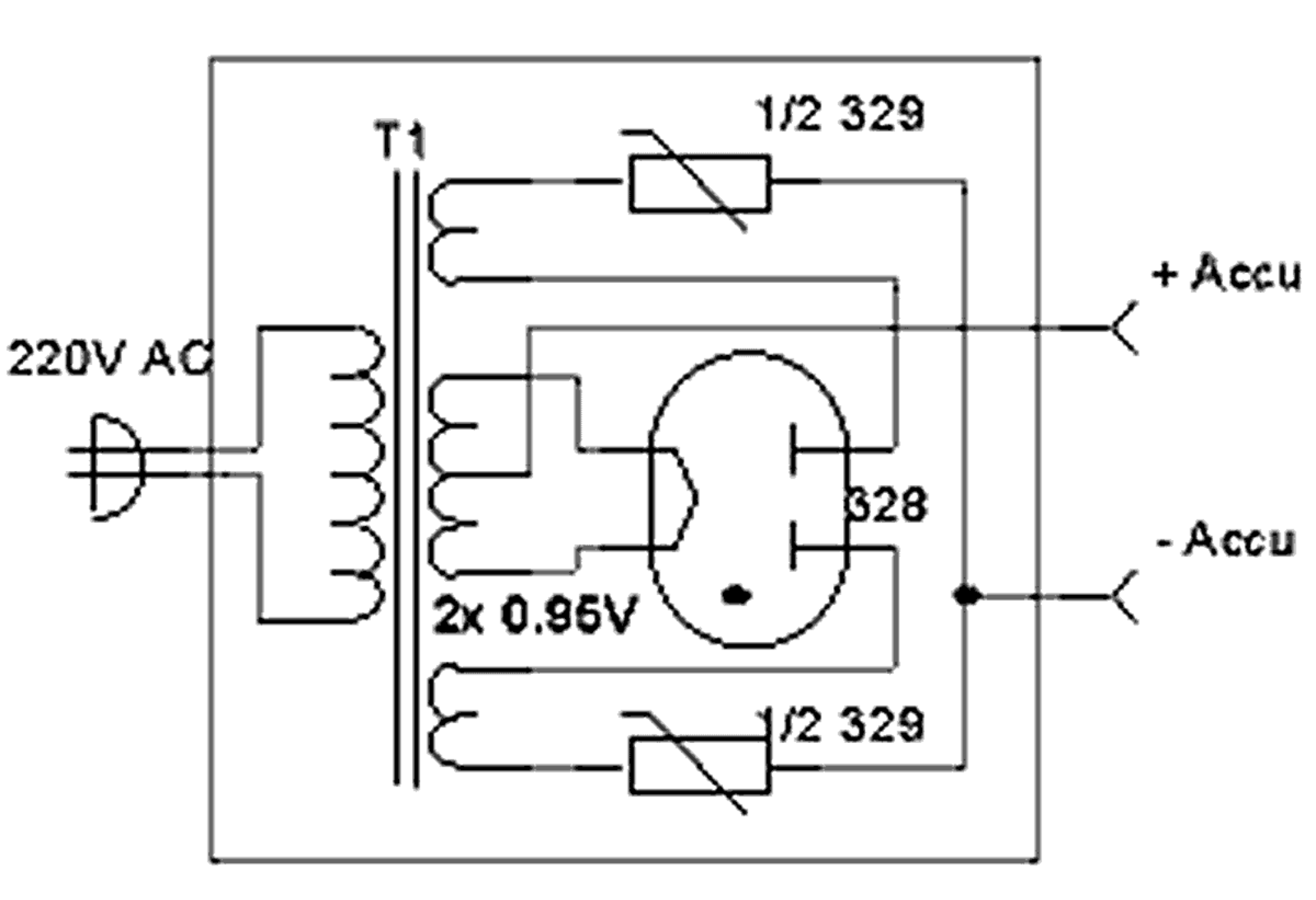 Philips 327 Schematic