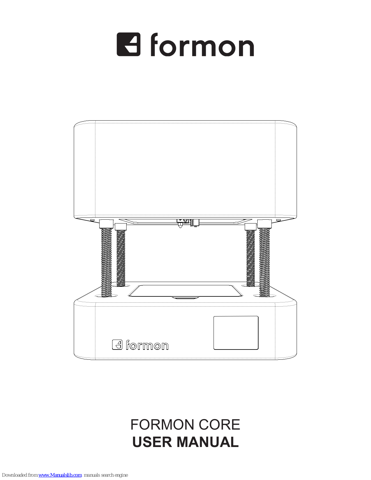 Formon Core User Manual - ManualMachine.com