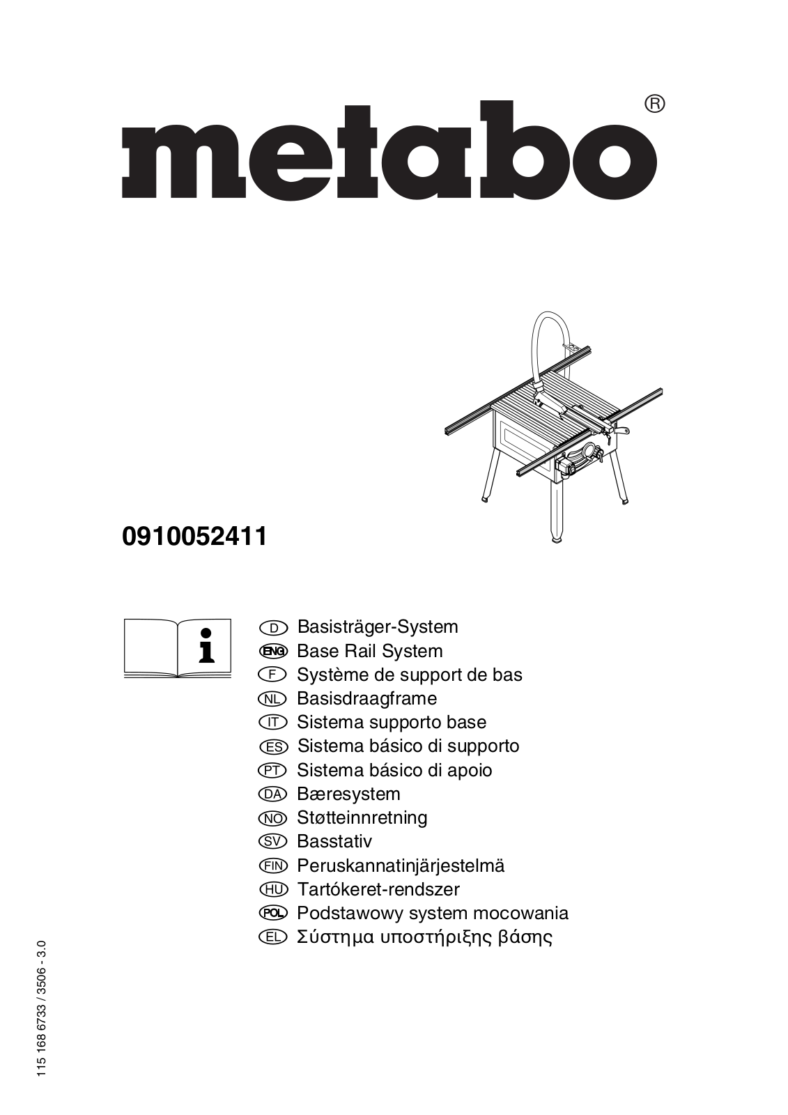 Metabo 0910052411 User guide - ManualMachine.com