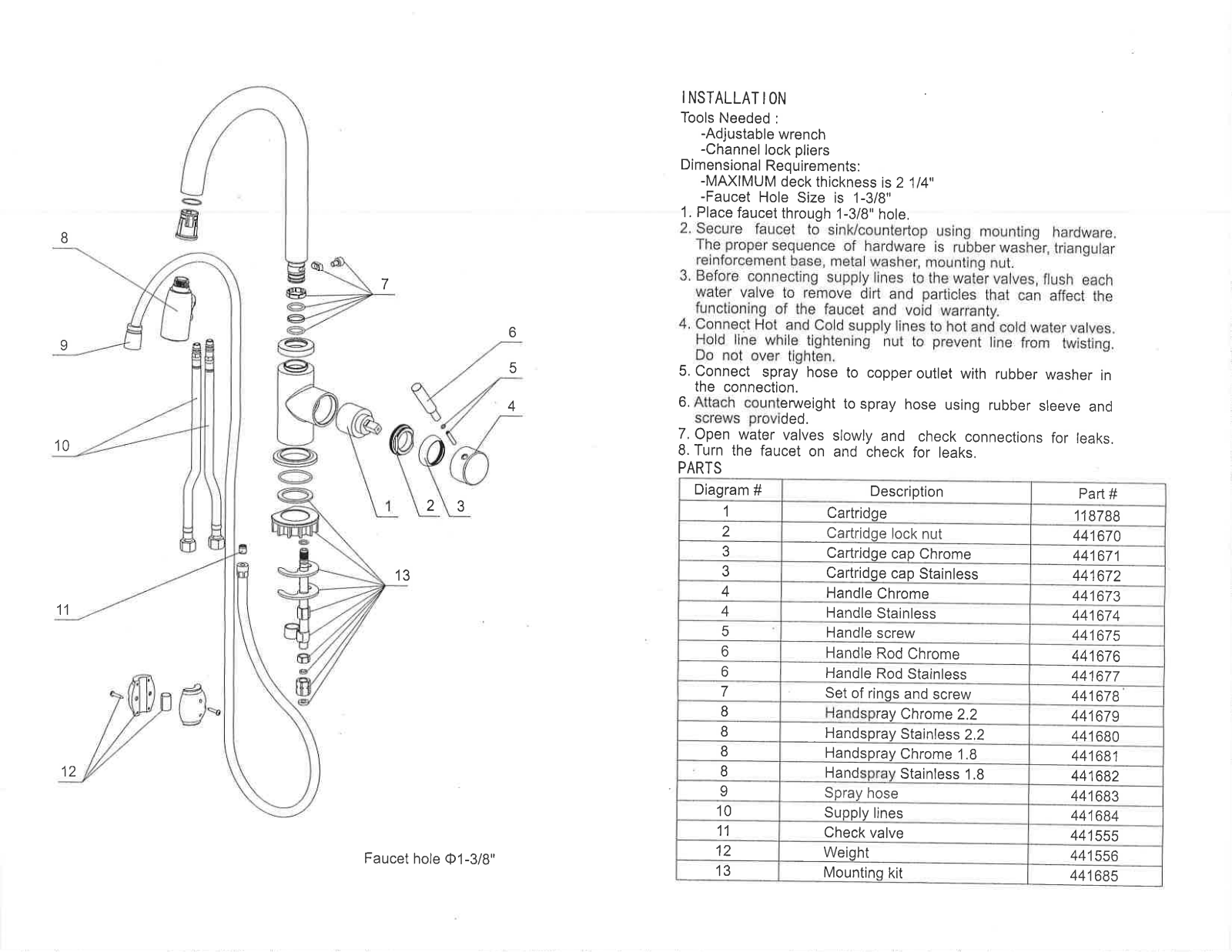 Blanco 441646 User Manual