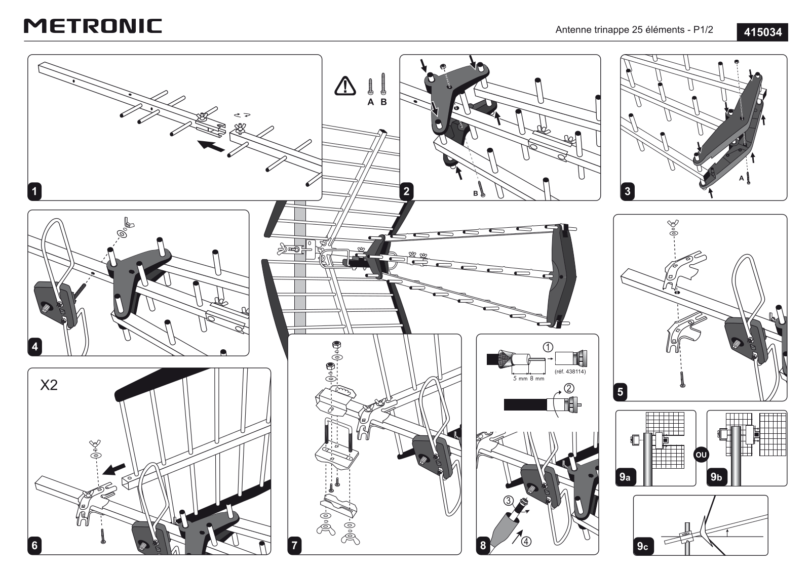 METRONIC 415034 User Manual