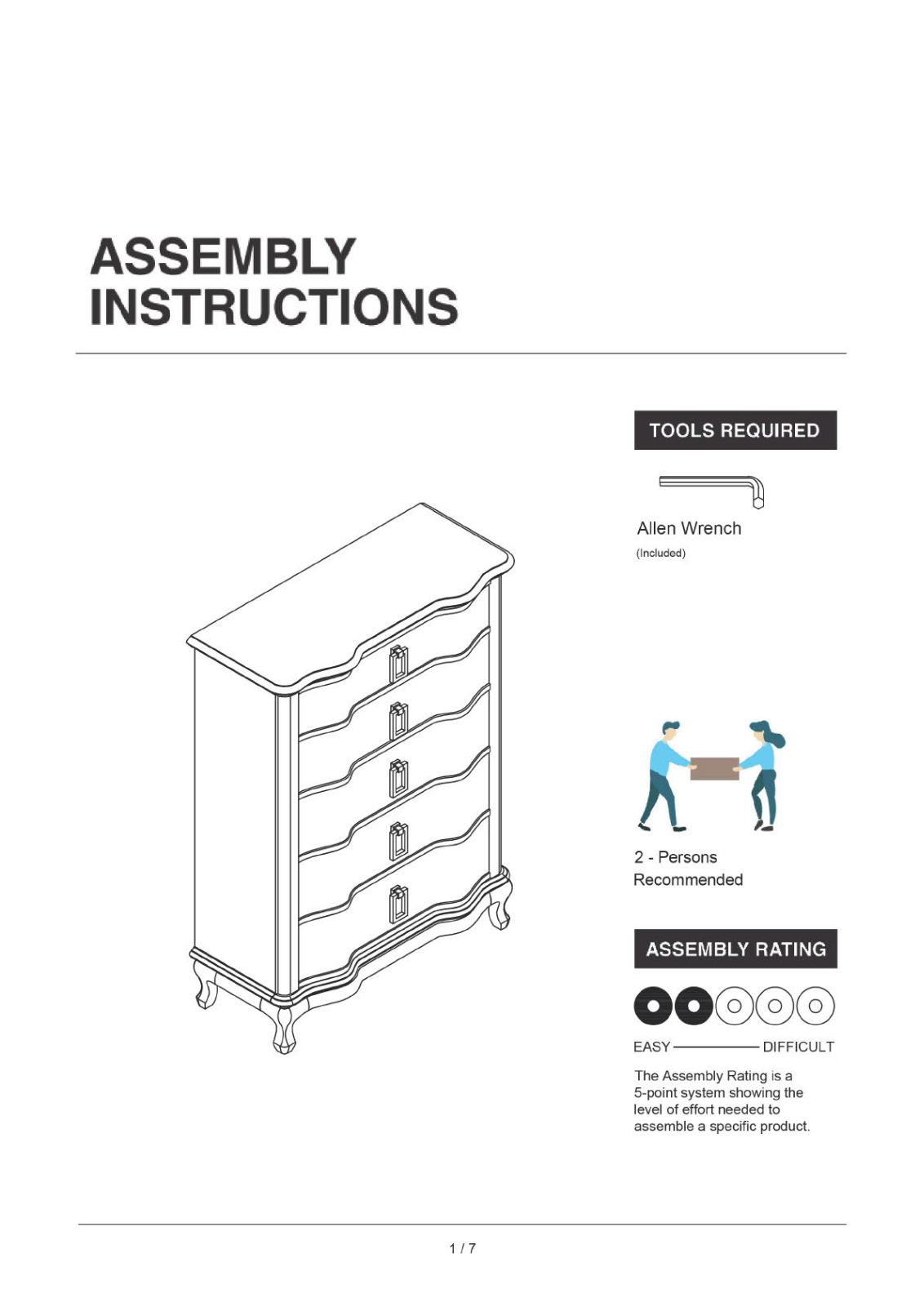 Etta Avenue W001616607 Installation & Assembly - ManualMachine.com