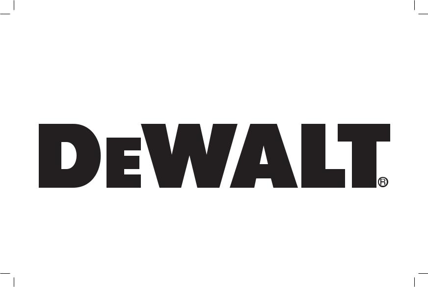 DeWalt DW508S User Manual