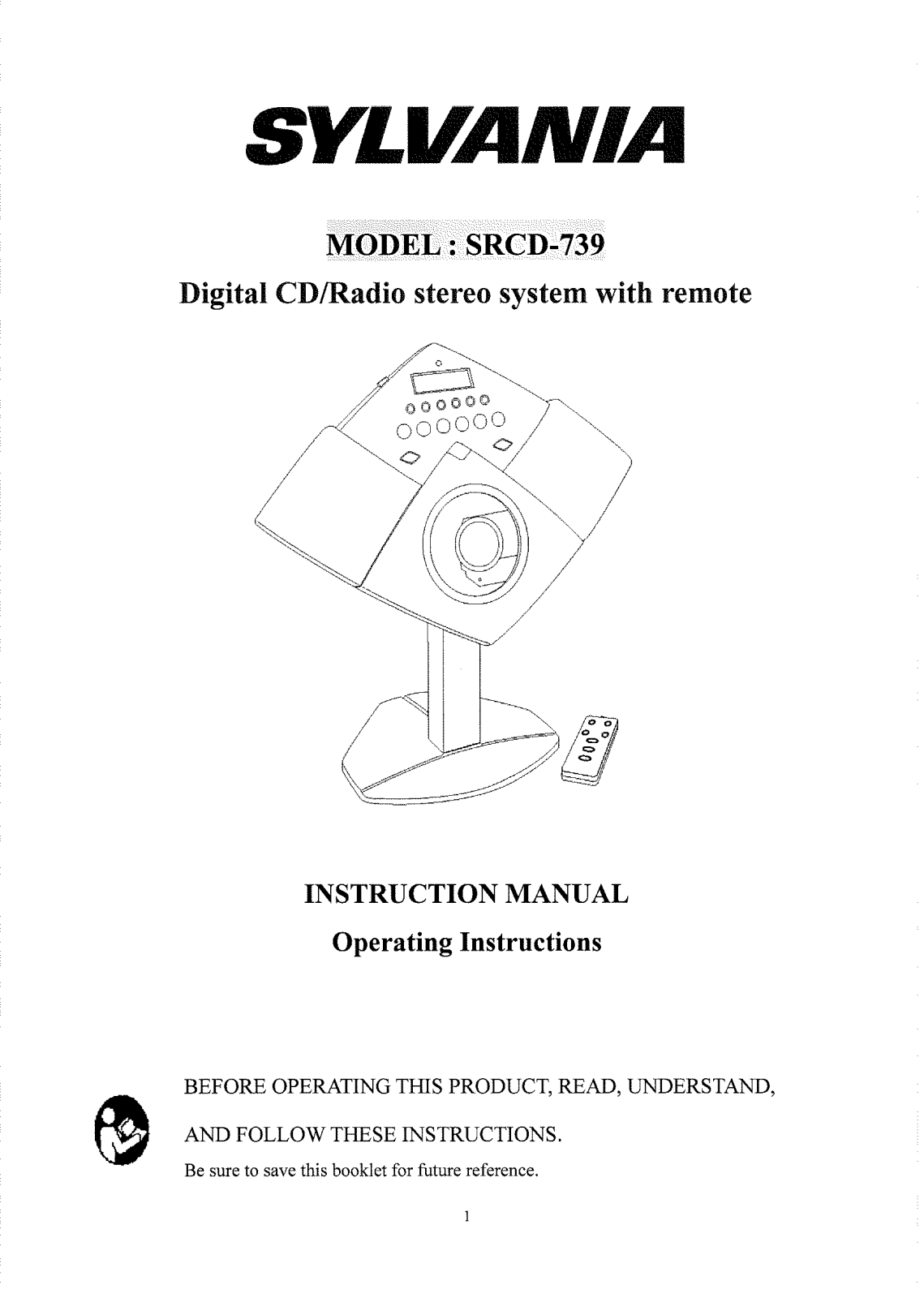 CURTIS SRCD739 User Manual