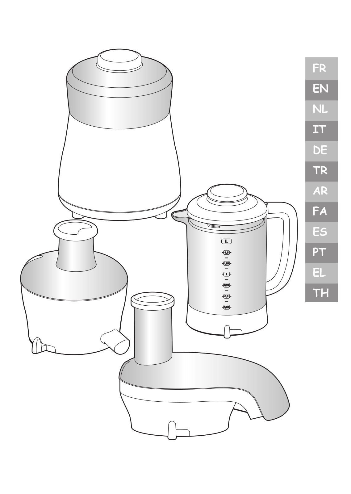 Moulinex La Moulinette User manual