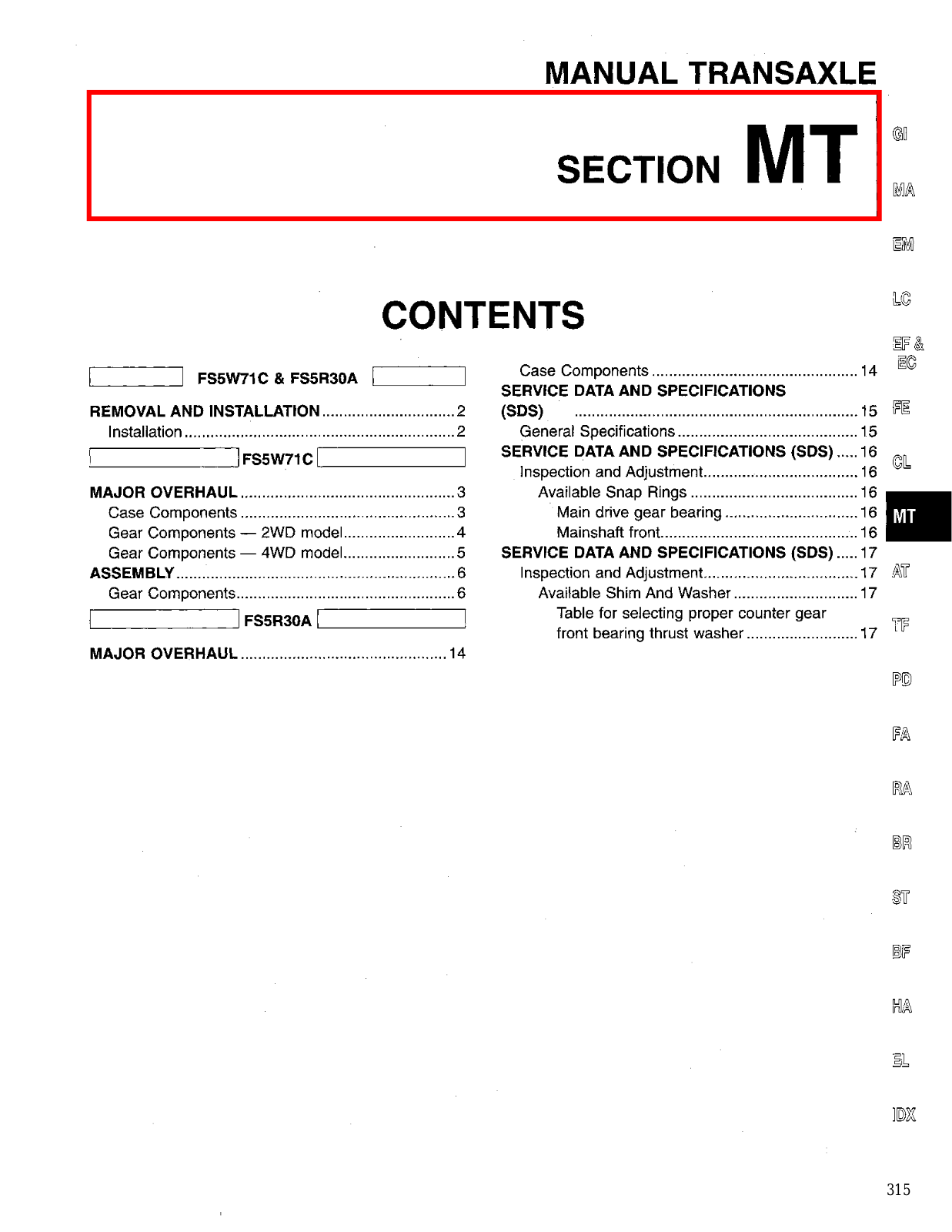 Nissan D21 1995 Owner's Manual