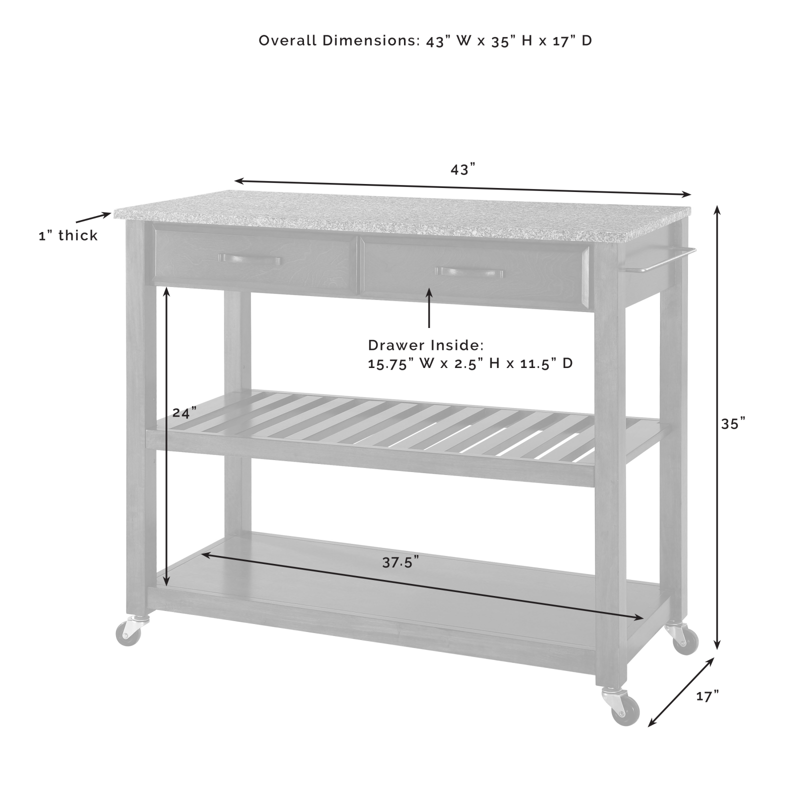 Three Posts™ W004204607 Dimensions - ManualMachine.com