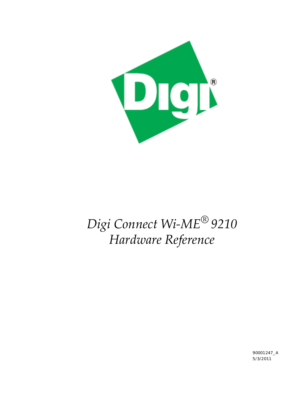 Digi 50M1745 User Manual