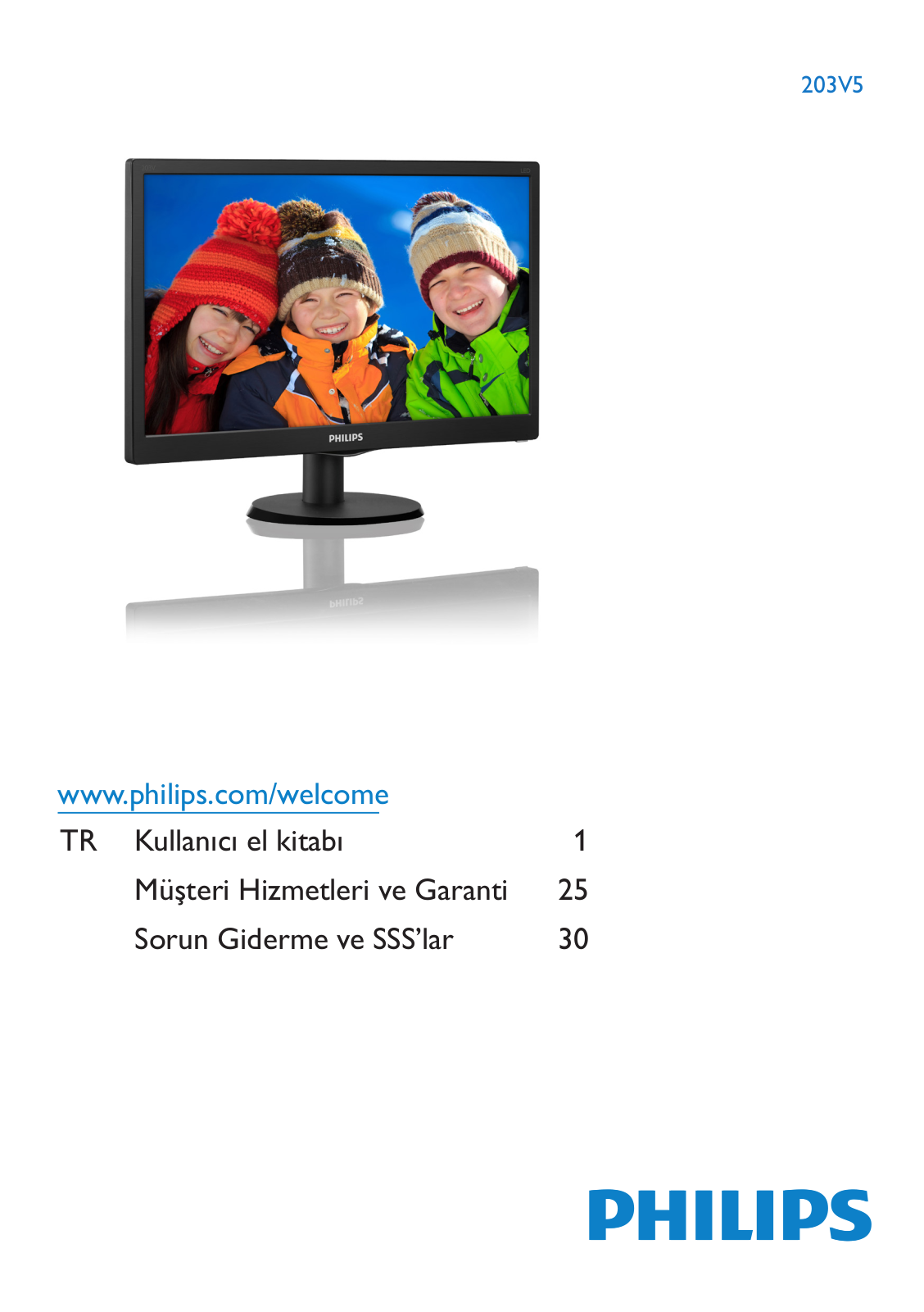 Philips 203V5LSB236/57 user manual