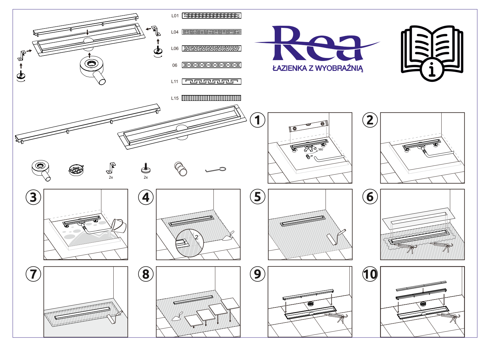 REA G5811, G5809, G5810, G2850, G2701 User guide - ManualMachine.com